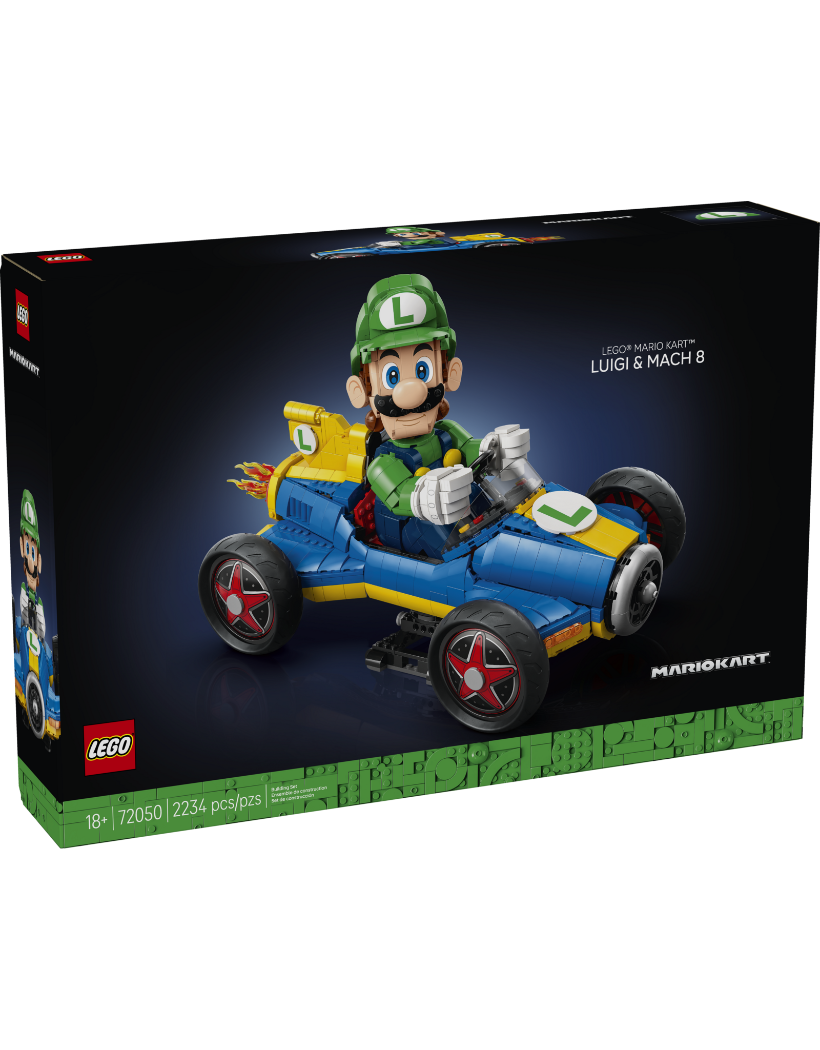 LEGO 72050 Mario Kart™ – Luigi & Mach 8