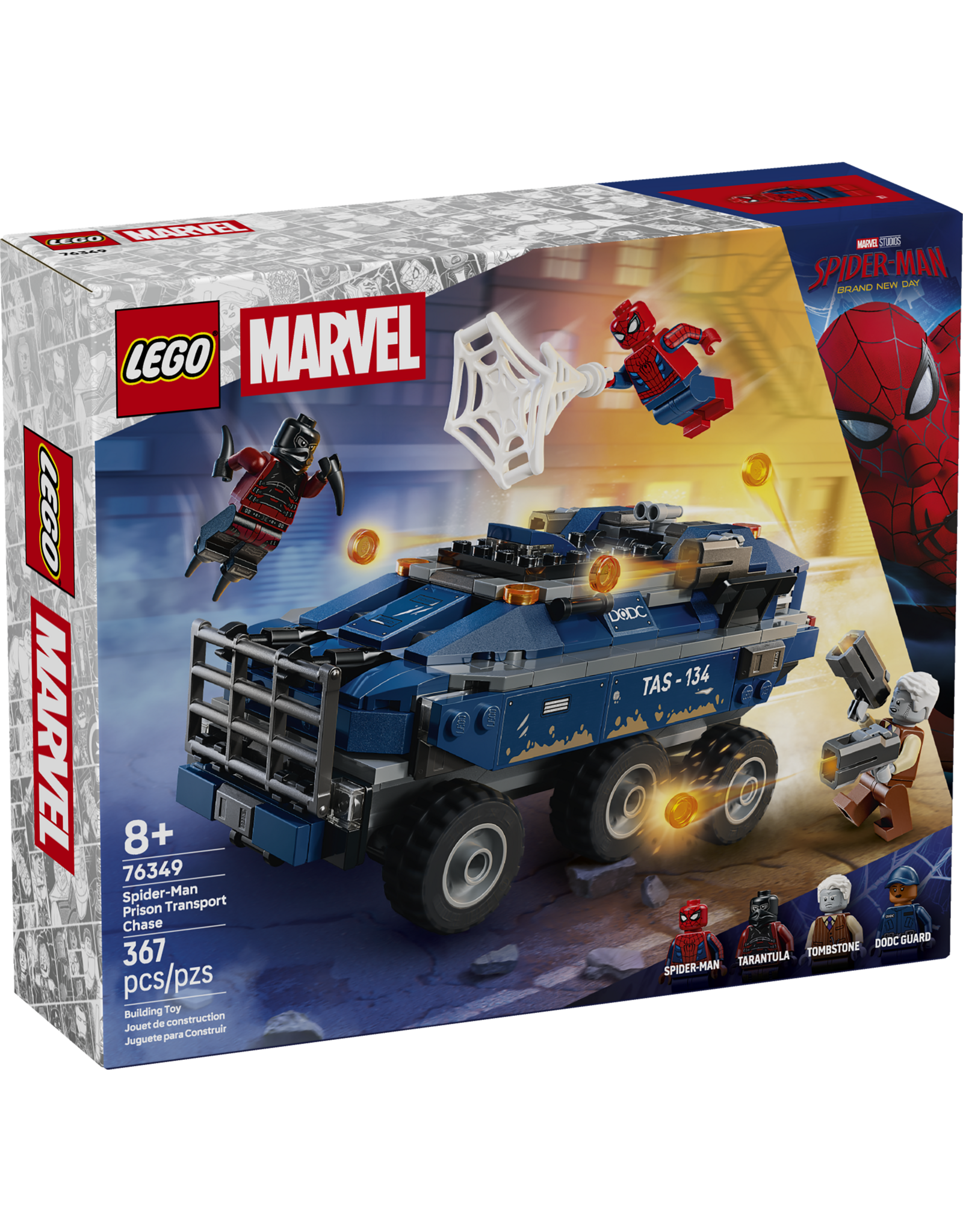 LEGO 76349 Spider-Man Prison Transport Chase
