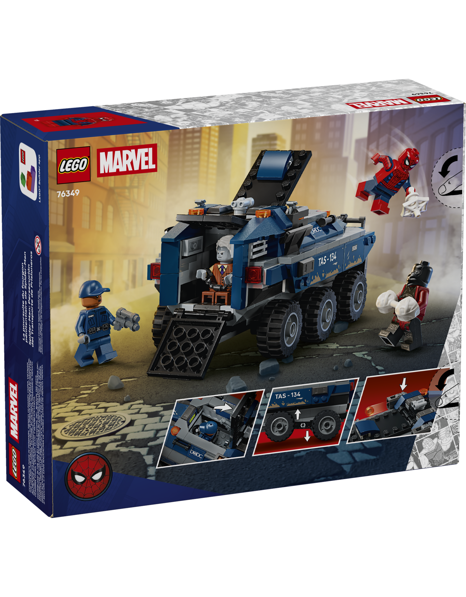 LEGO 76349 Spider-Man Prison Transport Chase