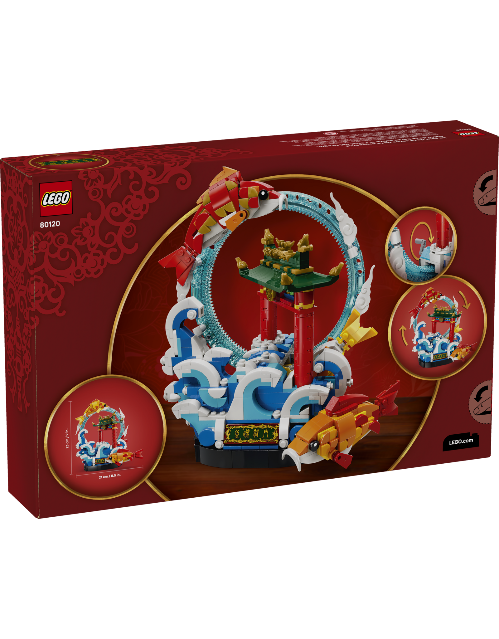 LEGO 80120 Prosperity Carp Leaping