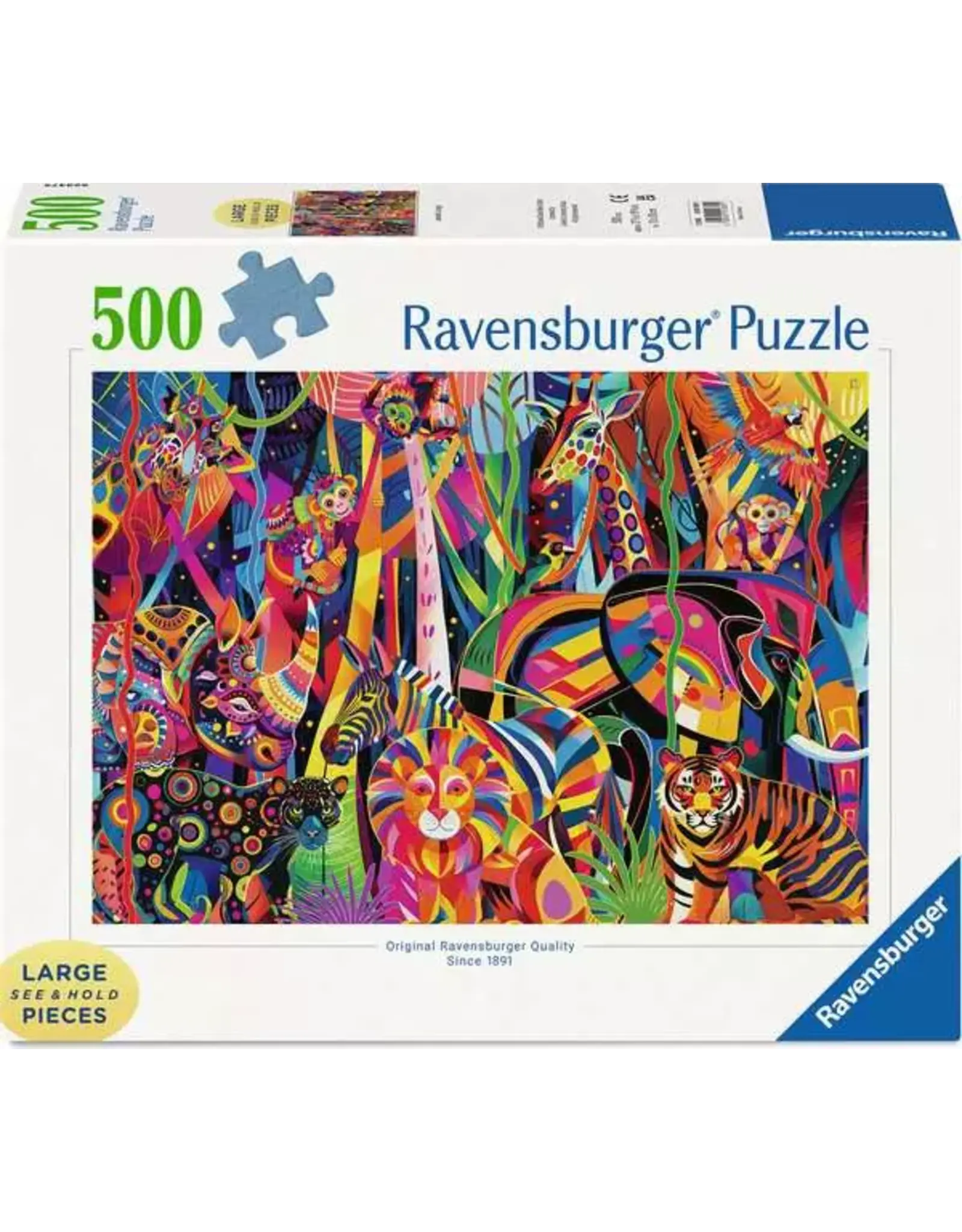 Ravensburger Jeweled Jungle 500 Pcs Puzzle