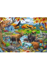 Ravensburger Wildlife Gathering 150 Pcs Puzzle