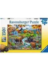 Ravensburger Wildlife Gathering 150 Pcs Puzzle