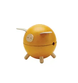 Plan Toys Piggy Bank - Yellow