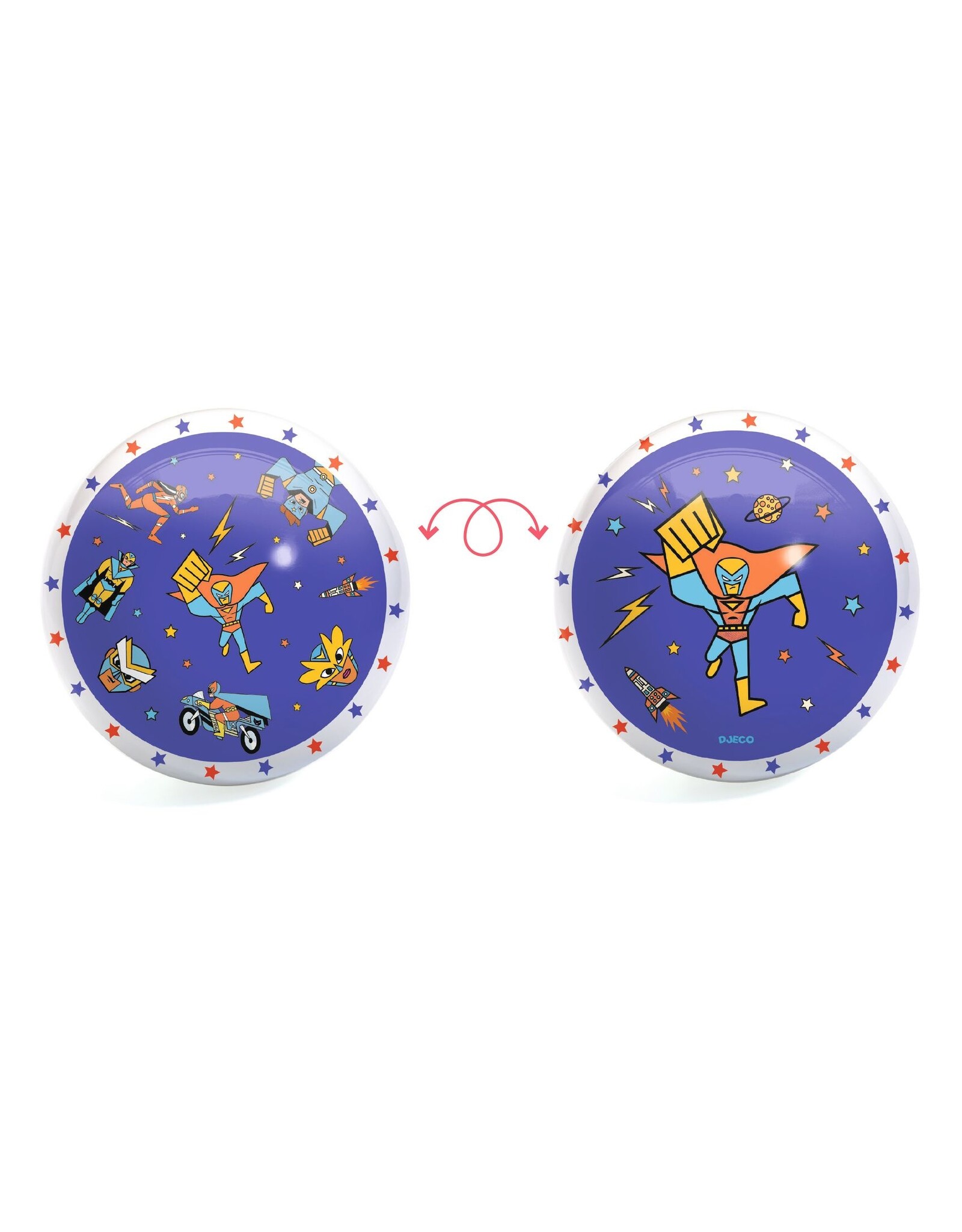 Djeco Superheroes Ball  Ø22 CM