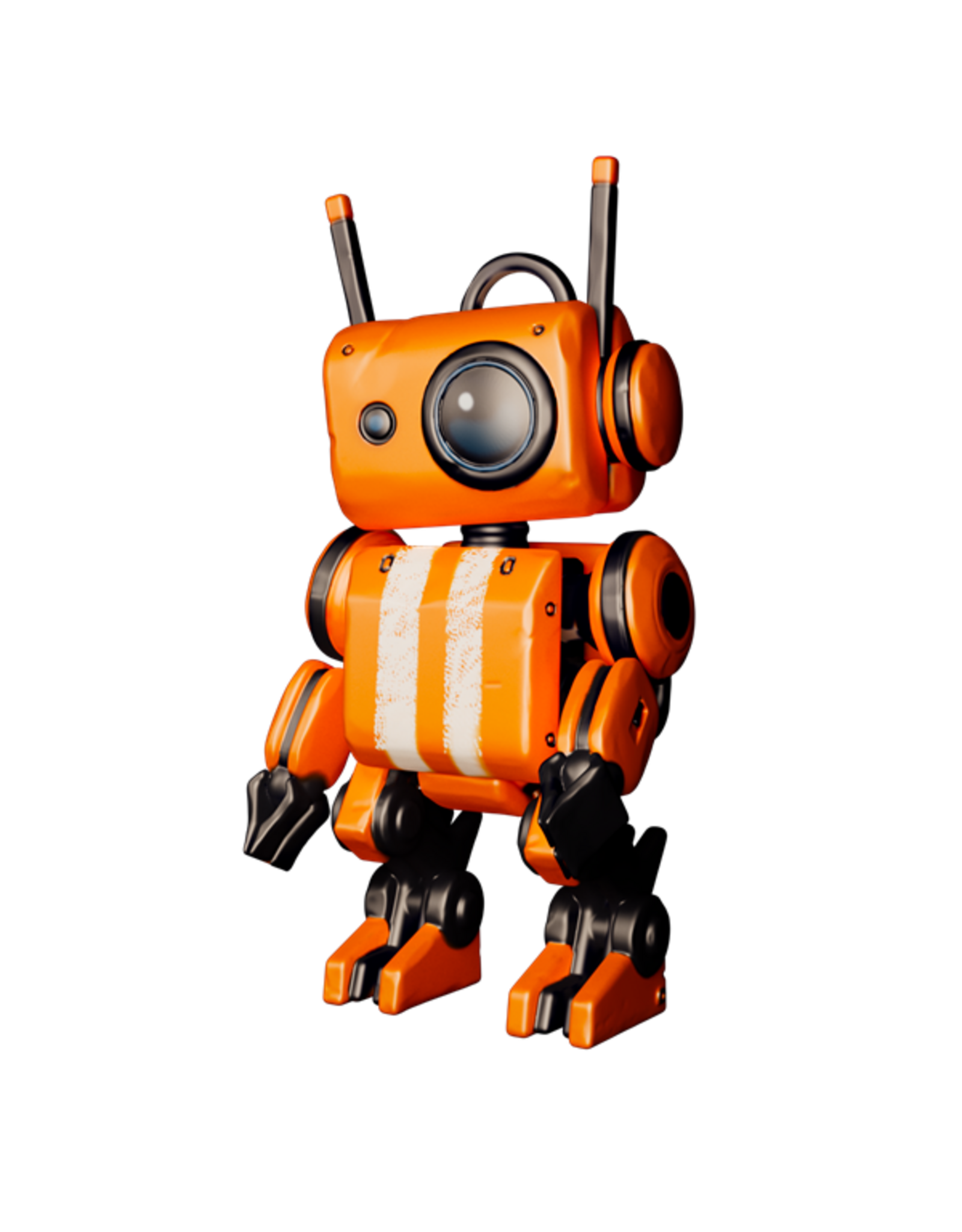 Orange Nebula Inquisitive Dex Soft Vinyl Collectible Figure