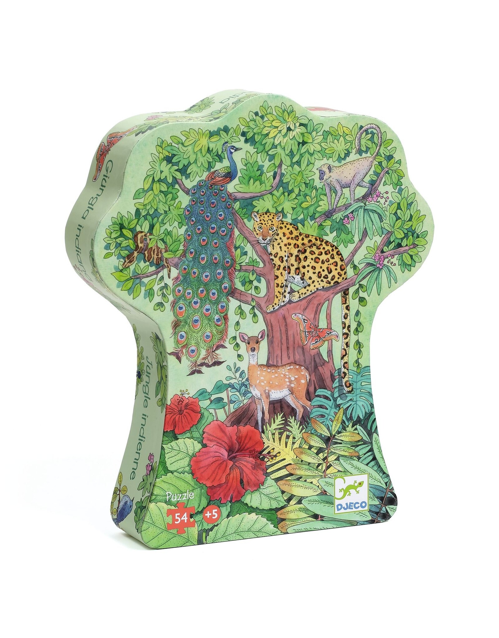 Djeco Indian Jungle Silhouette Puzzle 54 Pcs