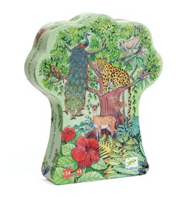 Djeco Indian Jungle Silhouette Puzzle 54 Pcs