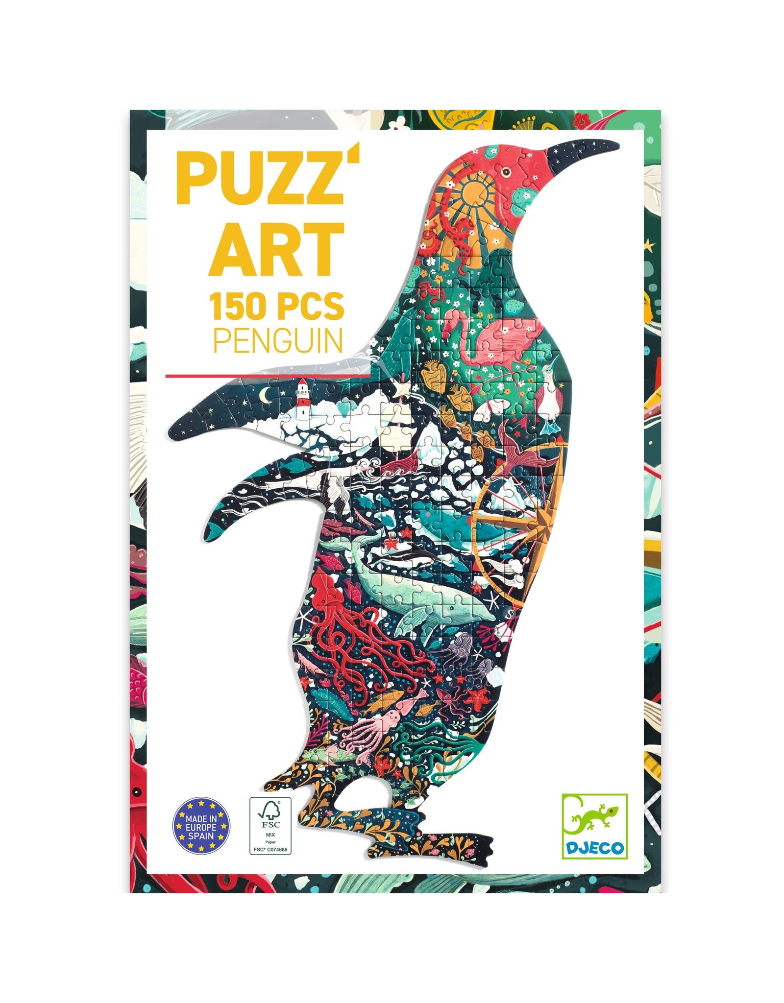 Djeco Puzz'art Penguin 150Pcs