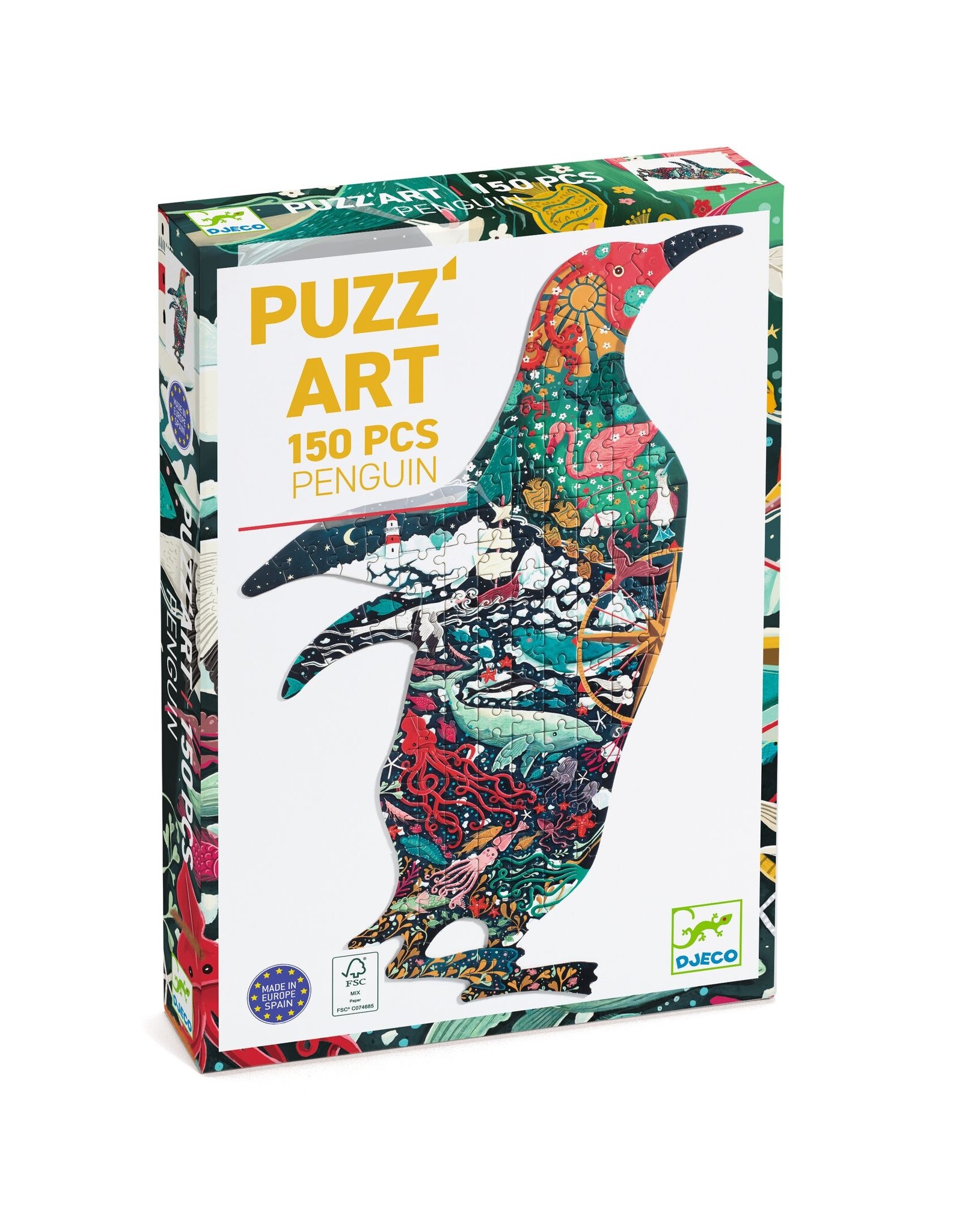 Djeco Puzz'art Penguin 150Pcs
