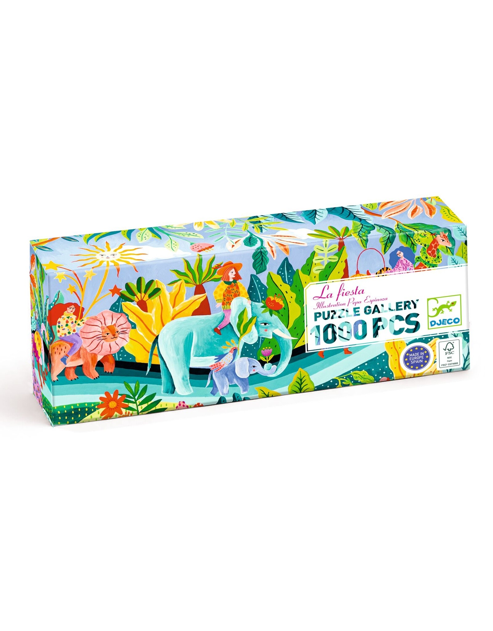Djeco La Fiesta Gallery Puzzle 1000 PCS
