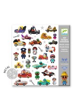 Djeco The World of Crazy Motors Stickers