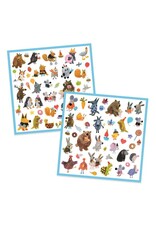 Djeco Fluffy Friends Stickers