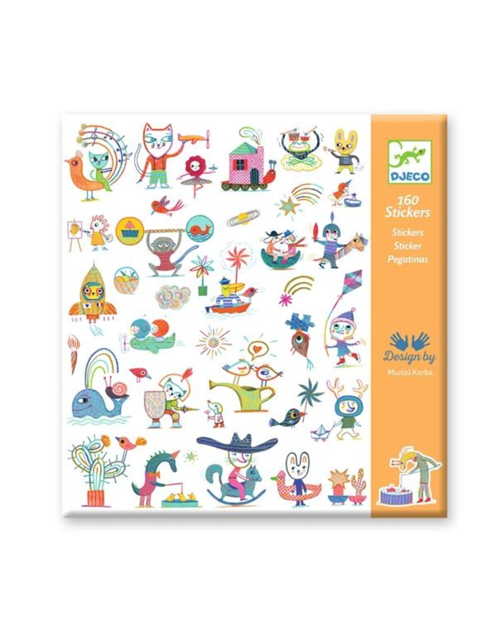 Djeco Gazette Stickers