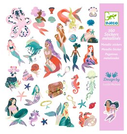 Djeco Sparkly Mermaids Stickers
