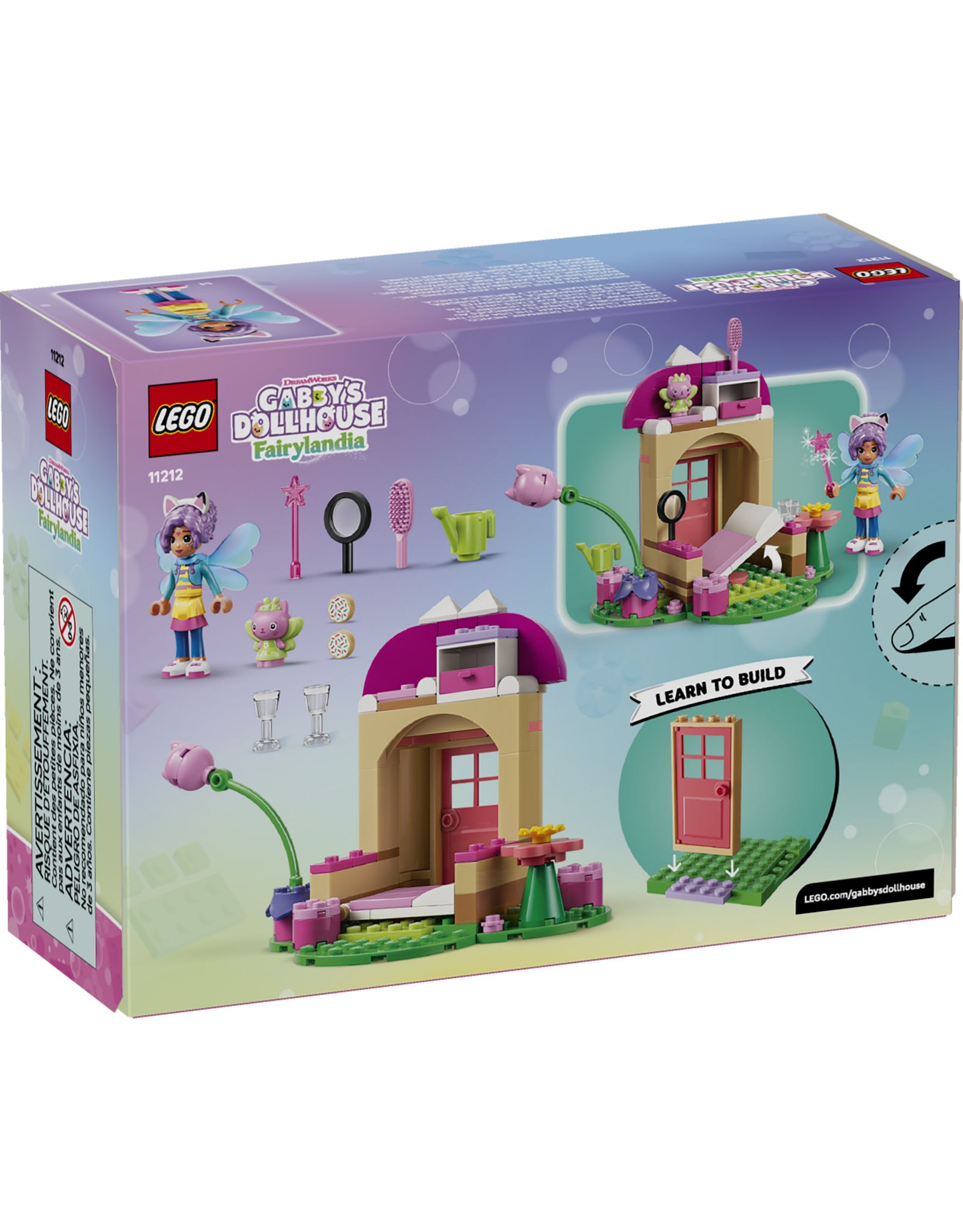LEGO Gabby's Dollhouse 11212 Kitty Fairy's Garden House