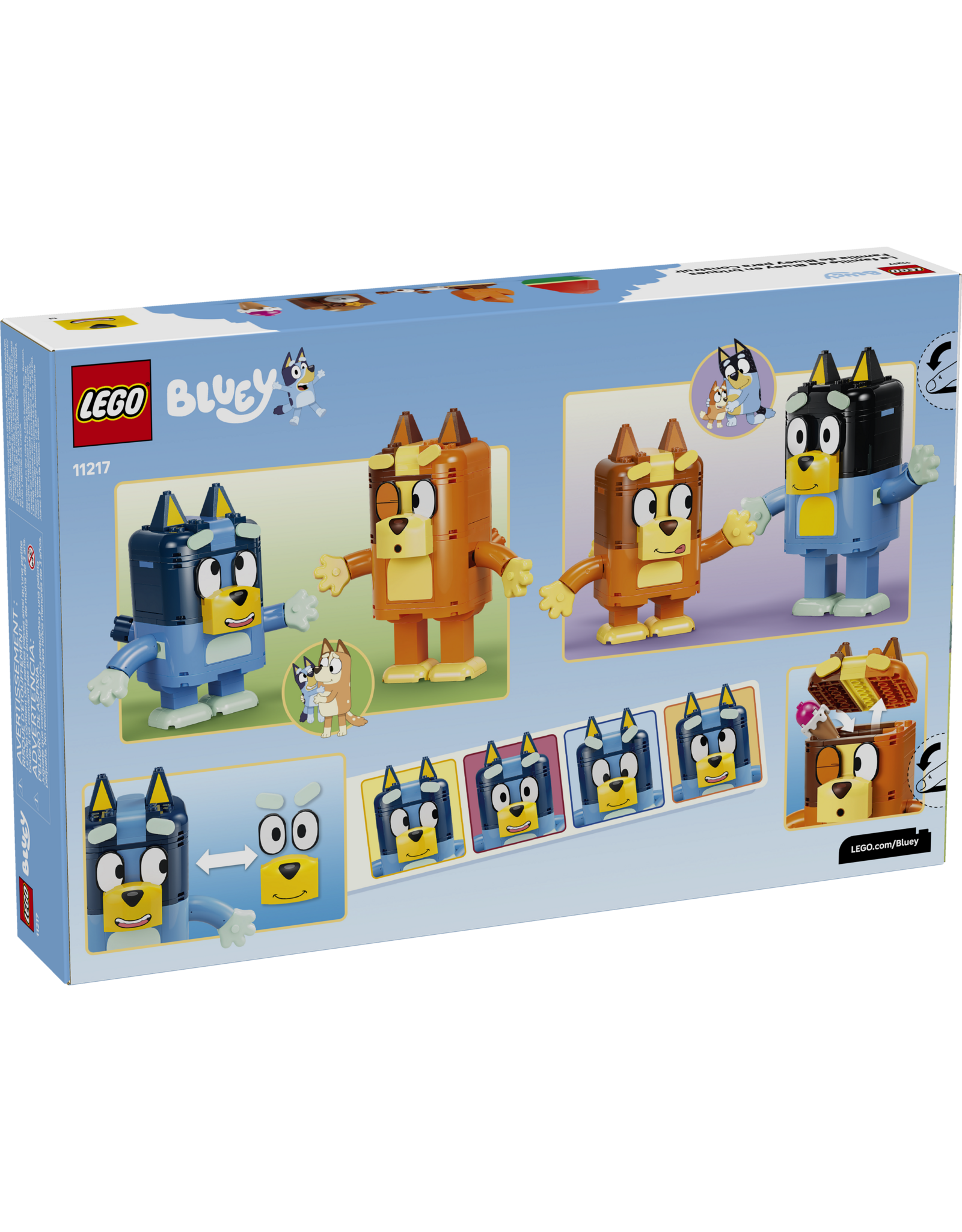 LEGO Bluey 11217 Brick-Built Bluey Family