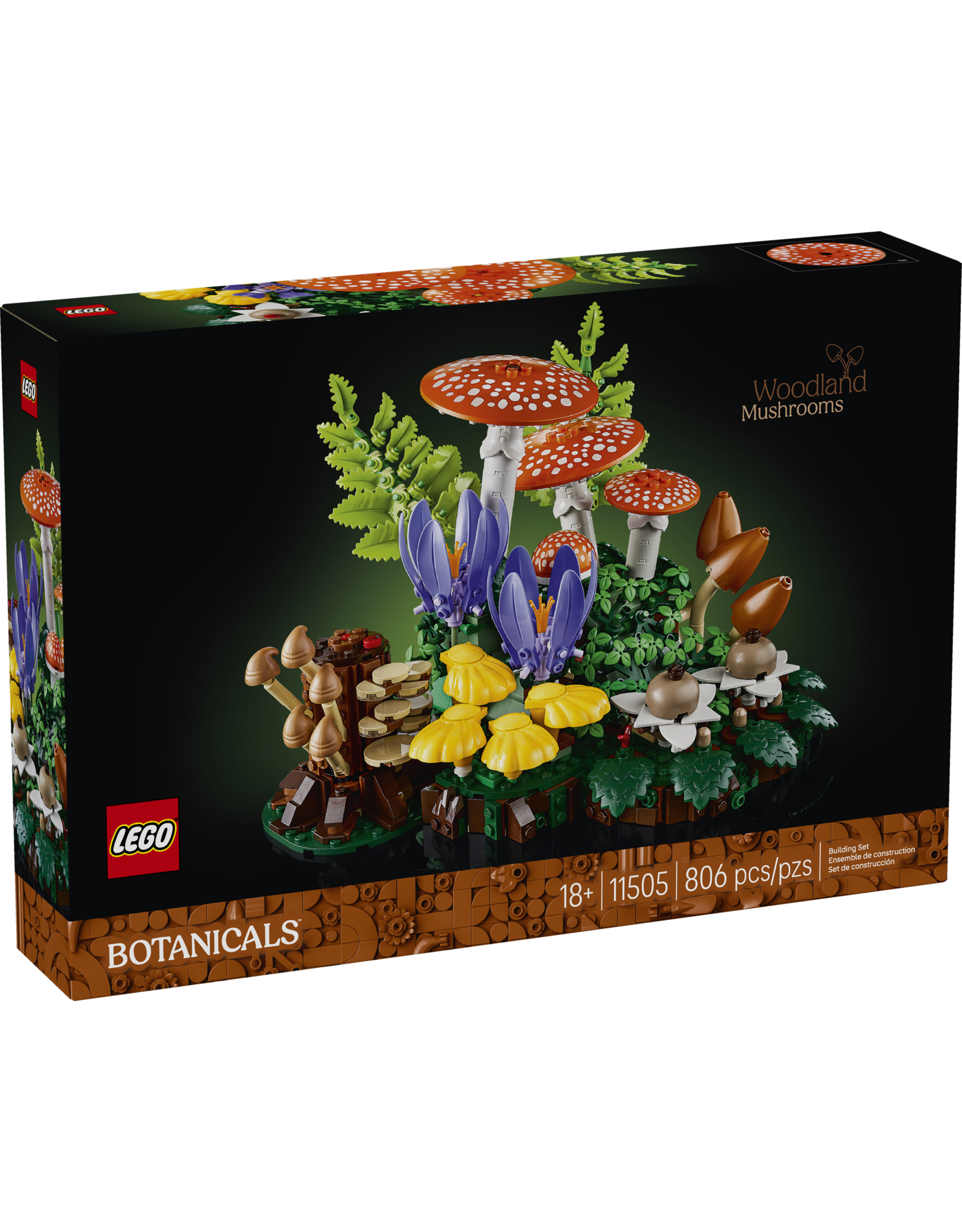 LEGO Botanicals 11505 Woodland Mushrooms
