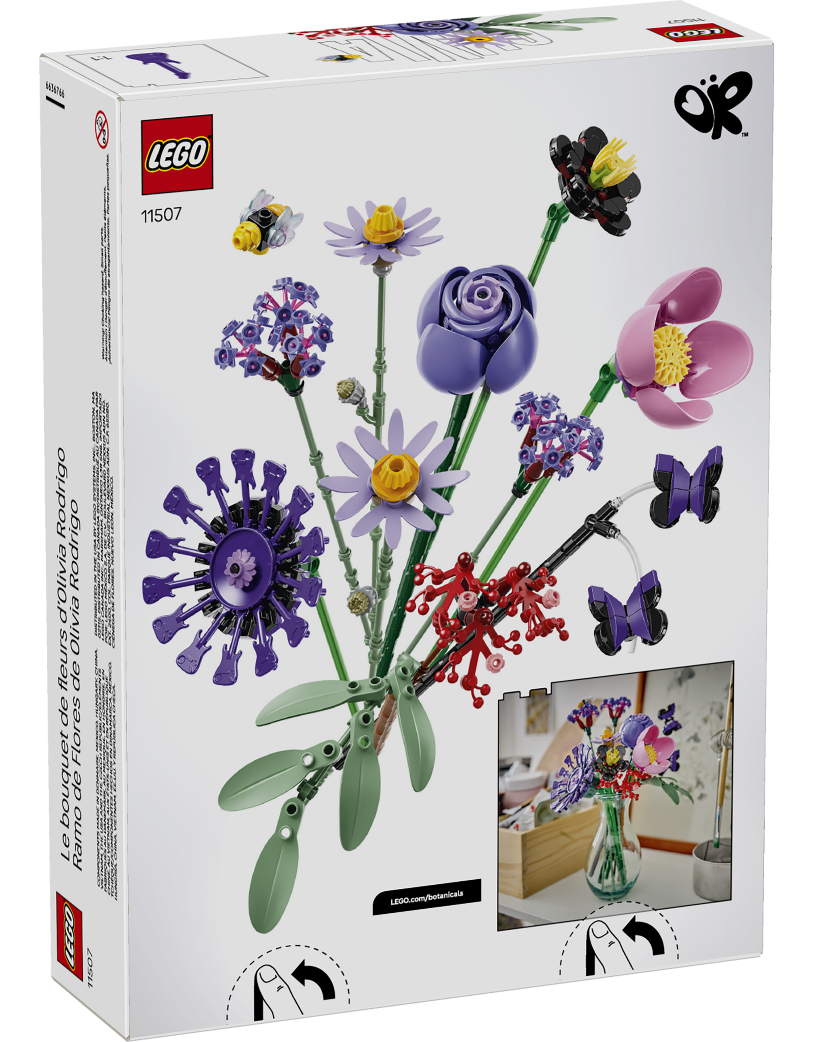 LEGO Botanicals 11507 Olivia Rodrigo's Flower Bouquet