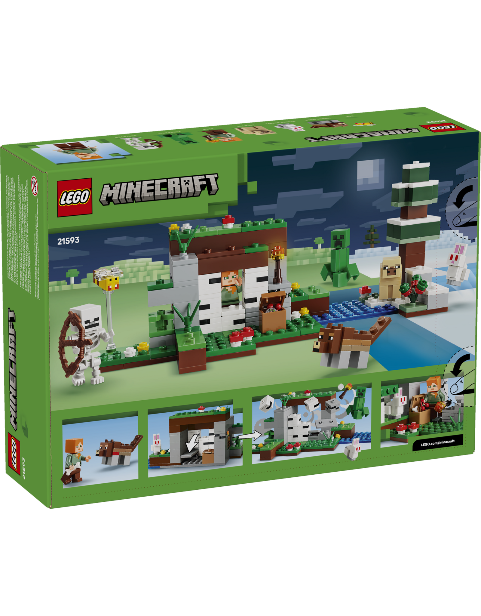 LEGO Minecraft 21593 First Night Adventure