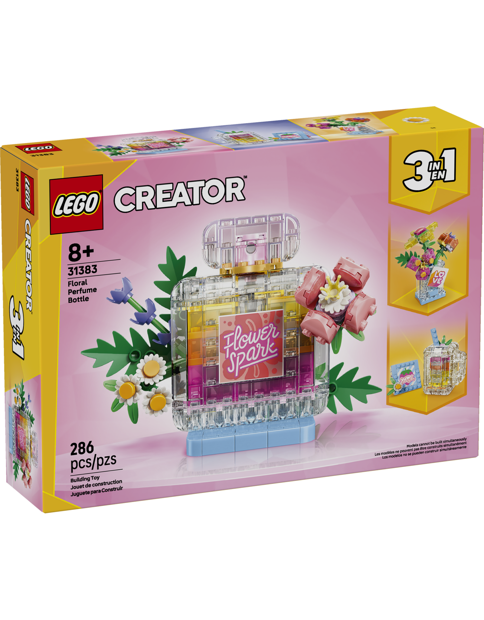 LEGO Creator 31383 Floral Decor Perfume Bottle