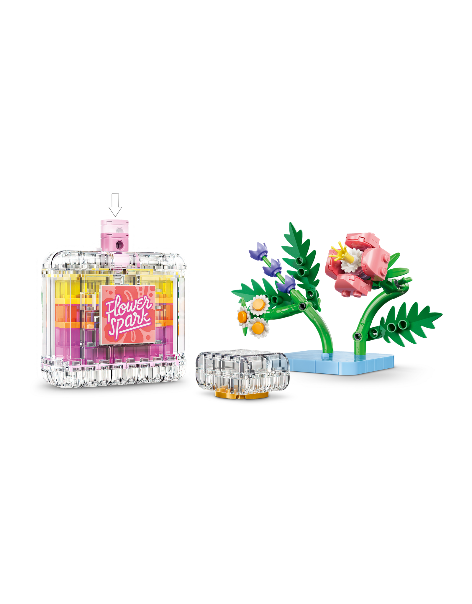 LEGO Creator 31383 Floral Decor Perfume Bottle
