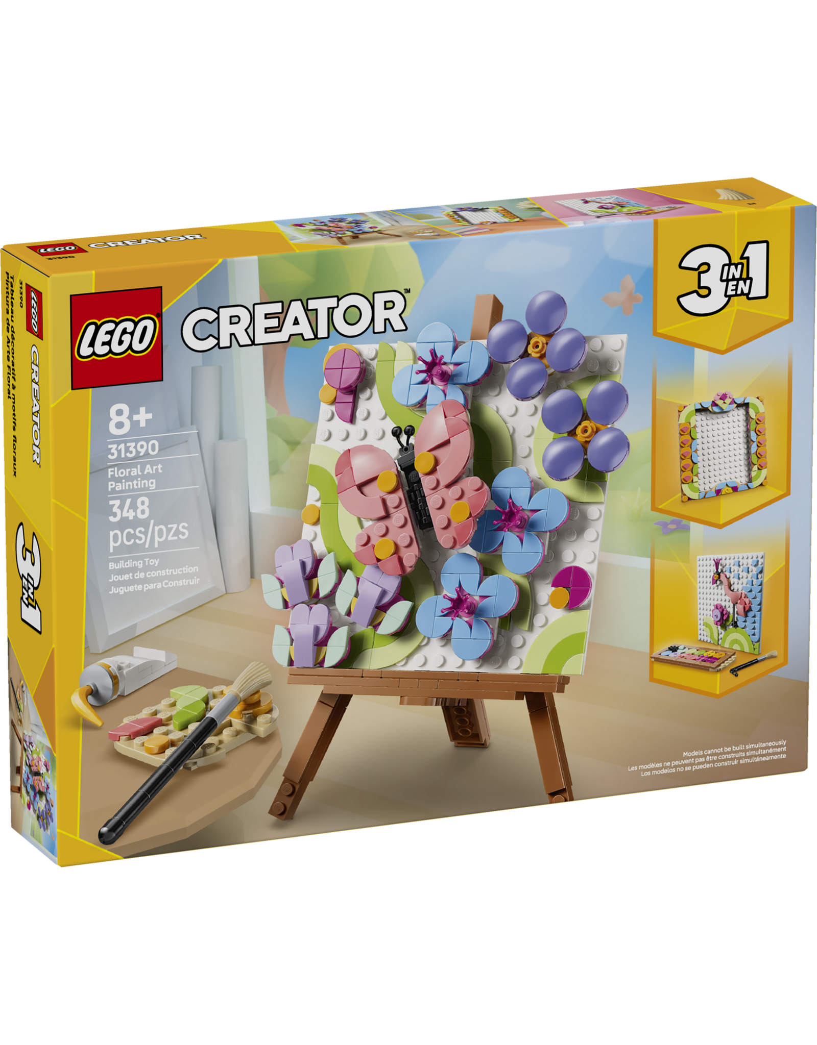 LEGO Creator 31390 Floral Art Decor Painting