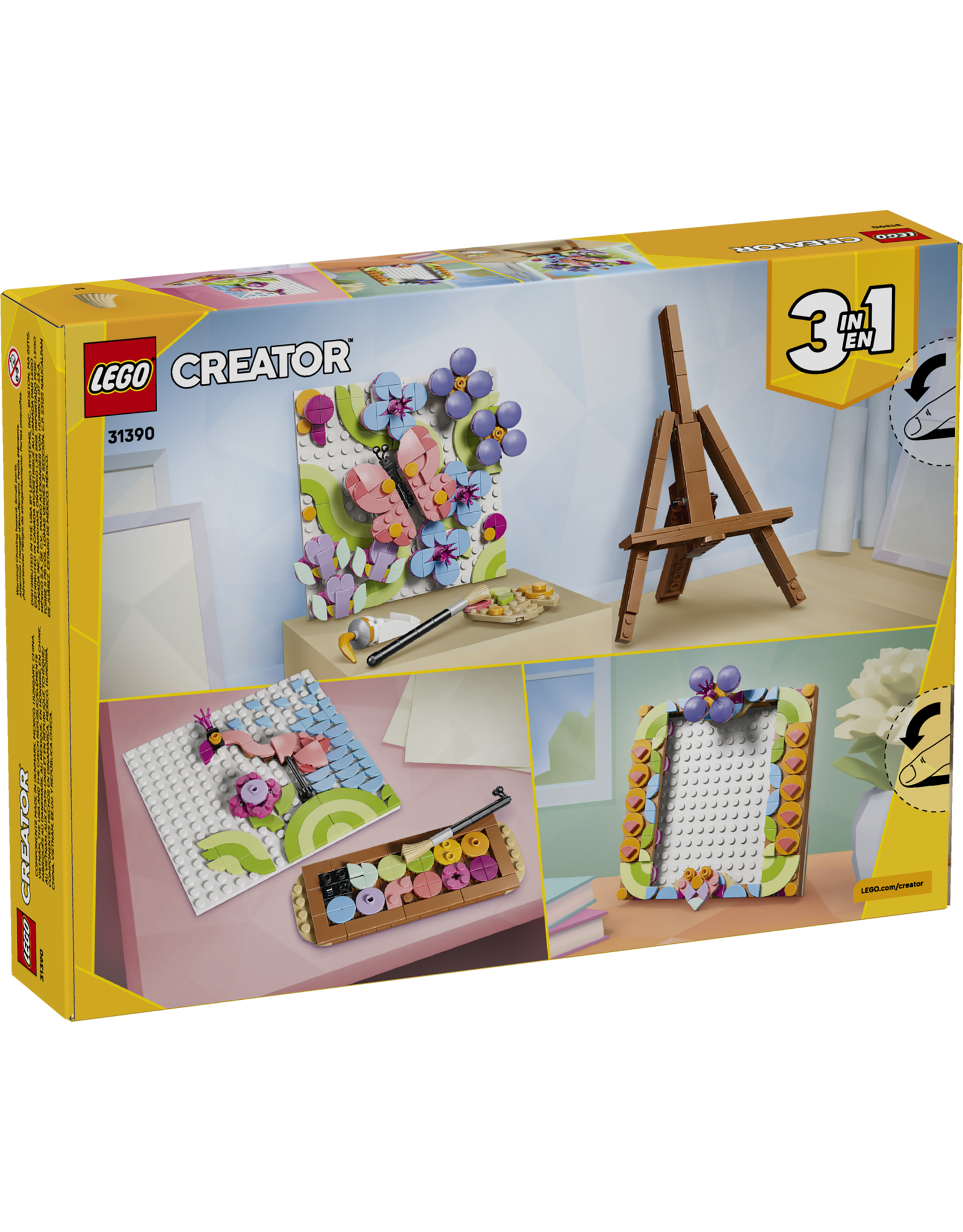 LEGO Creator 31390 Floral Art Decor Painting