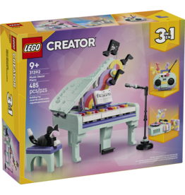 LEGO Creator 31392 Music Decor Piano with Cat