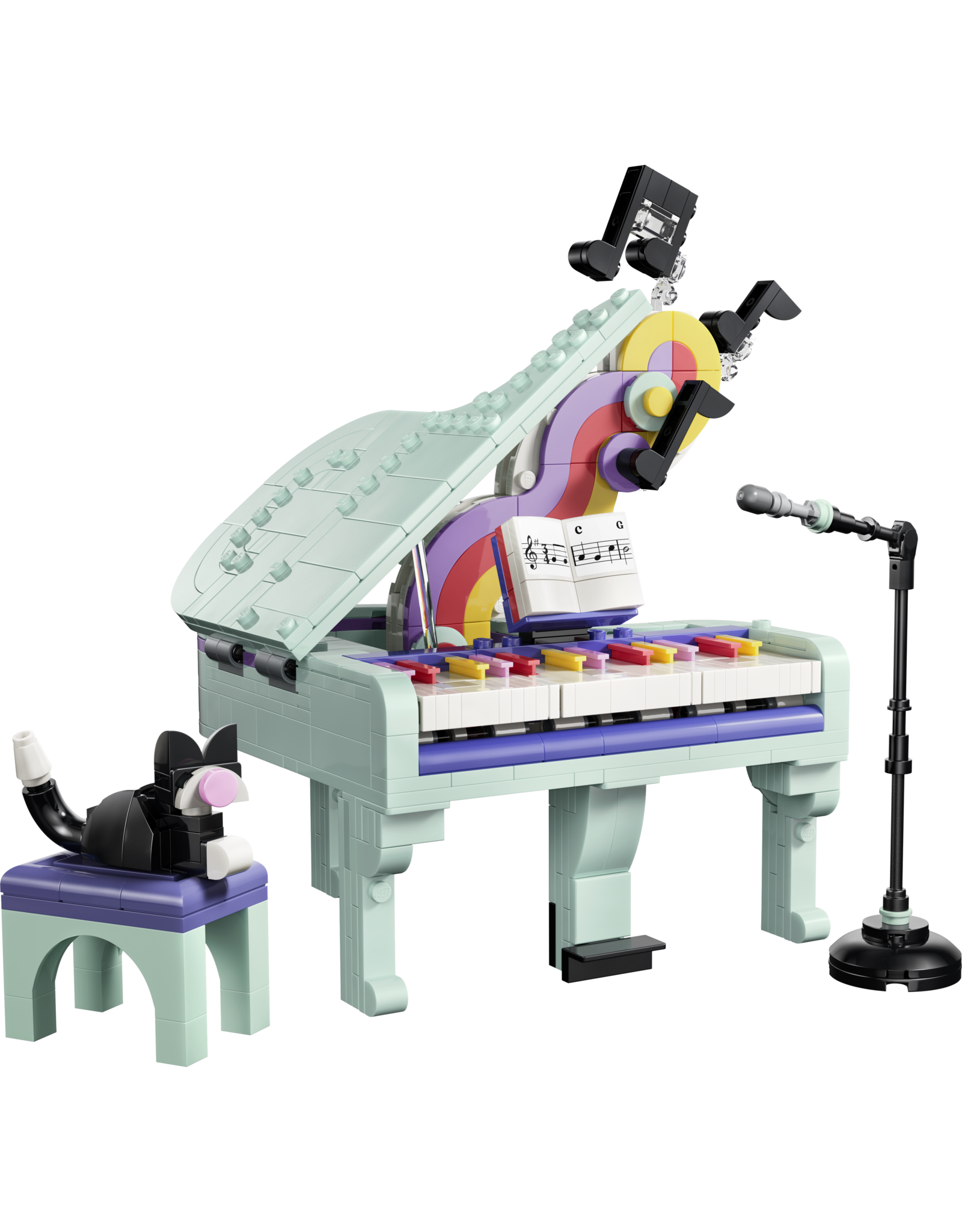 LEGO Creator 31392 Music Decor Piano with Cat