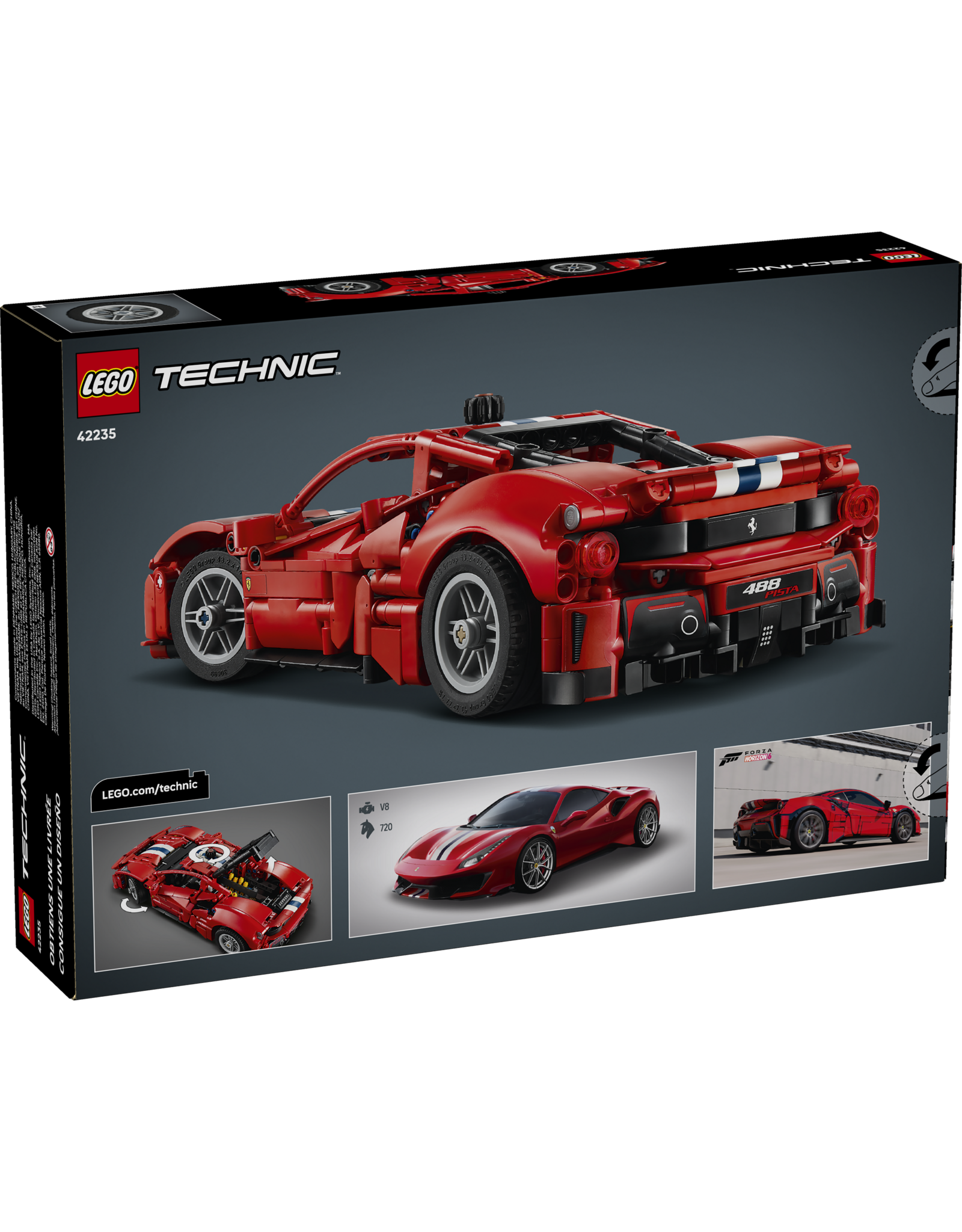 LEGO Technic  42235 Ferrari 488 Pista Car