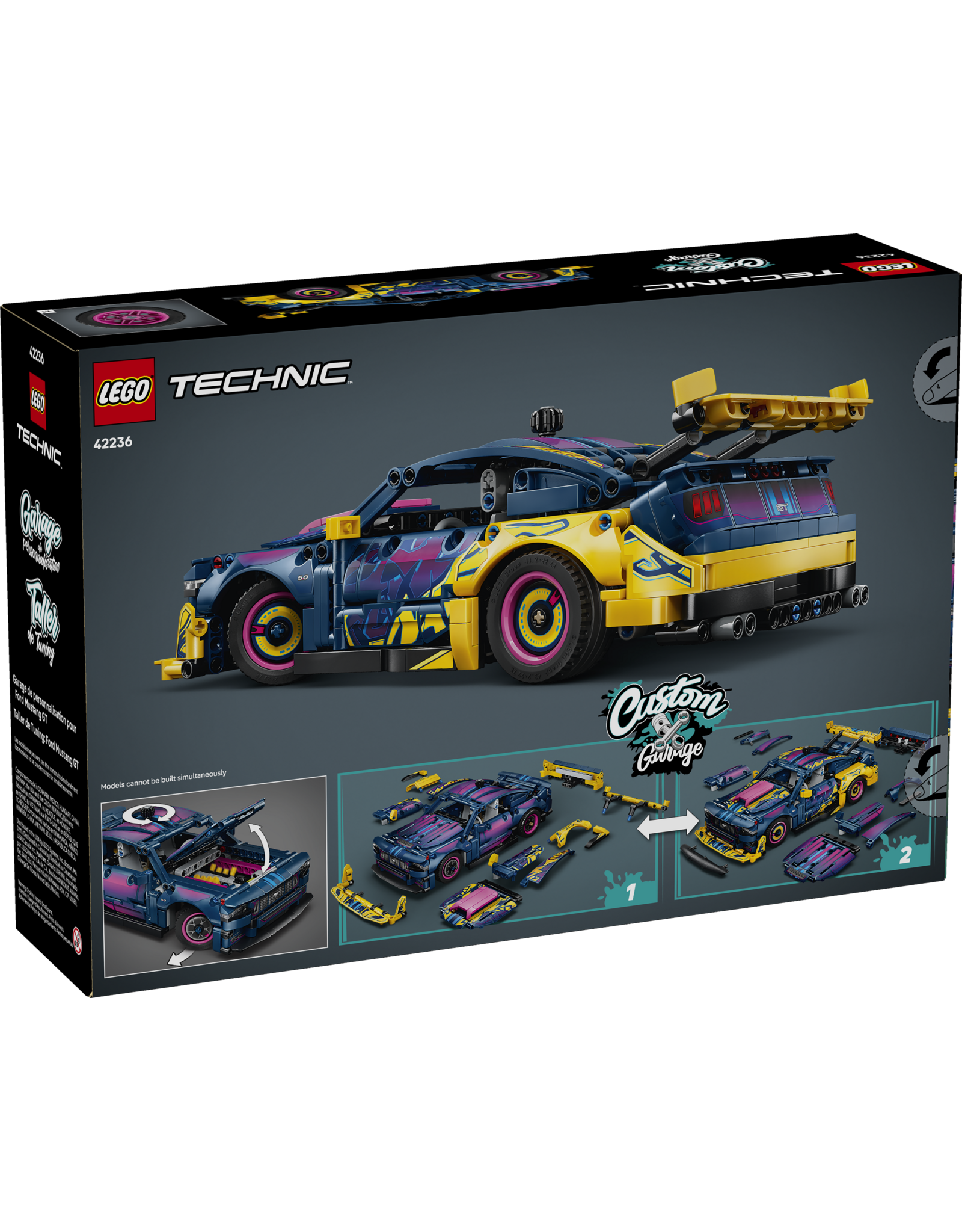 LEGO Technic  42236 Custom Garage Ford Mustang GT Car