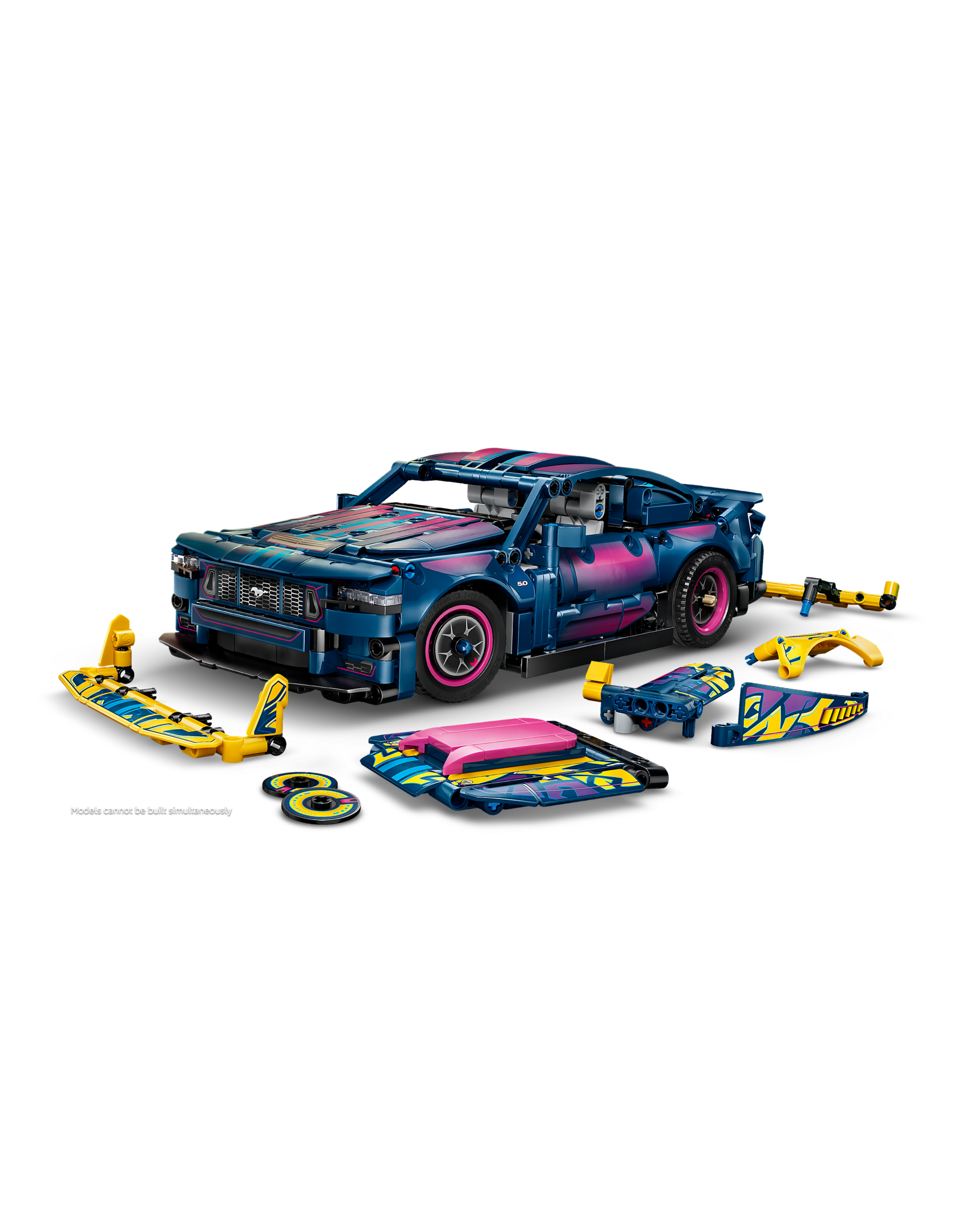 LEGO Technic  42236 Custom Garage Ford Mustang GT Car