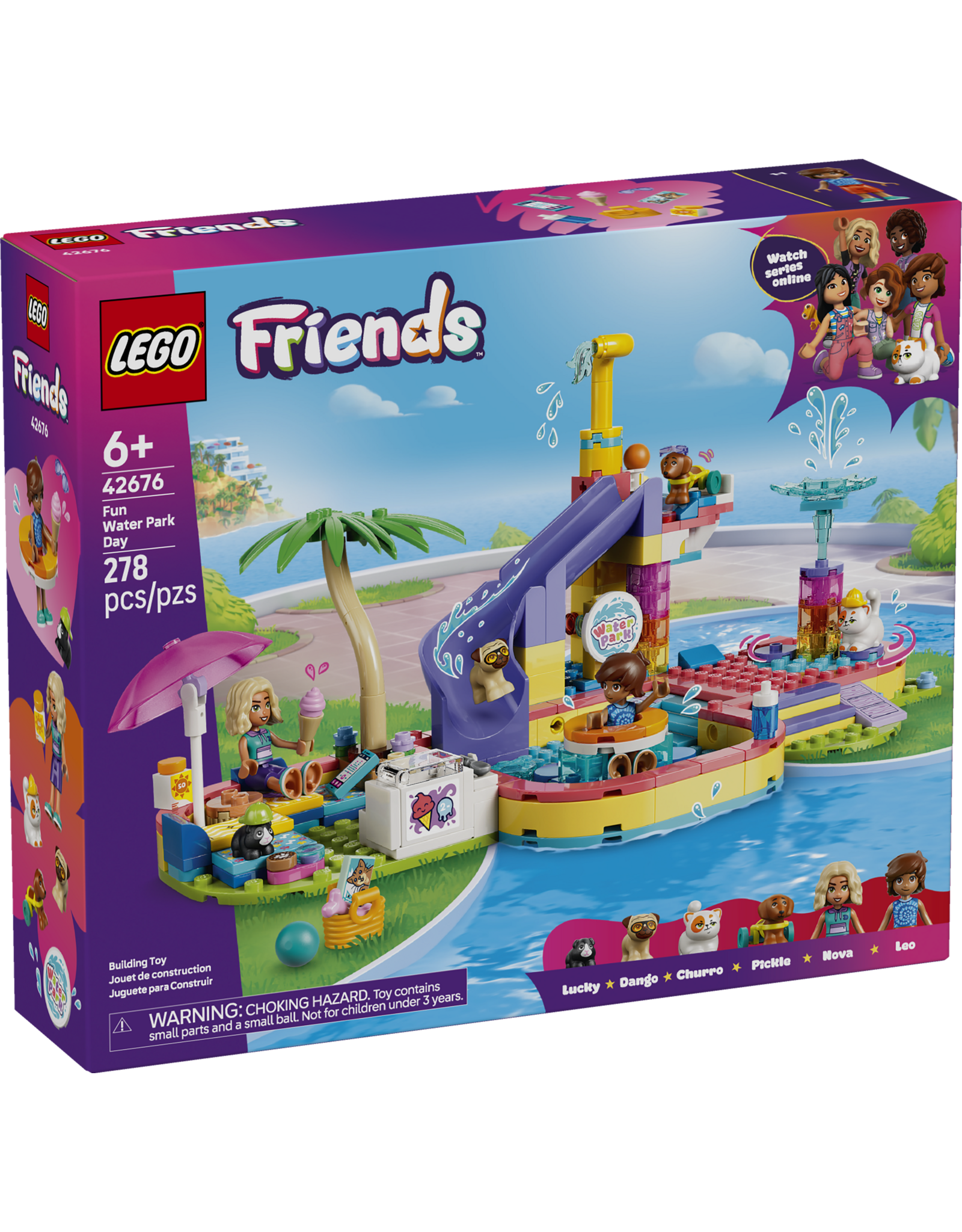 LEGO Friends 42676 Fun Water Park Day