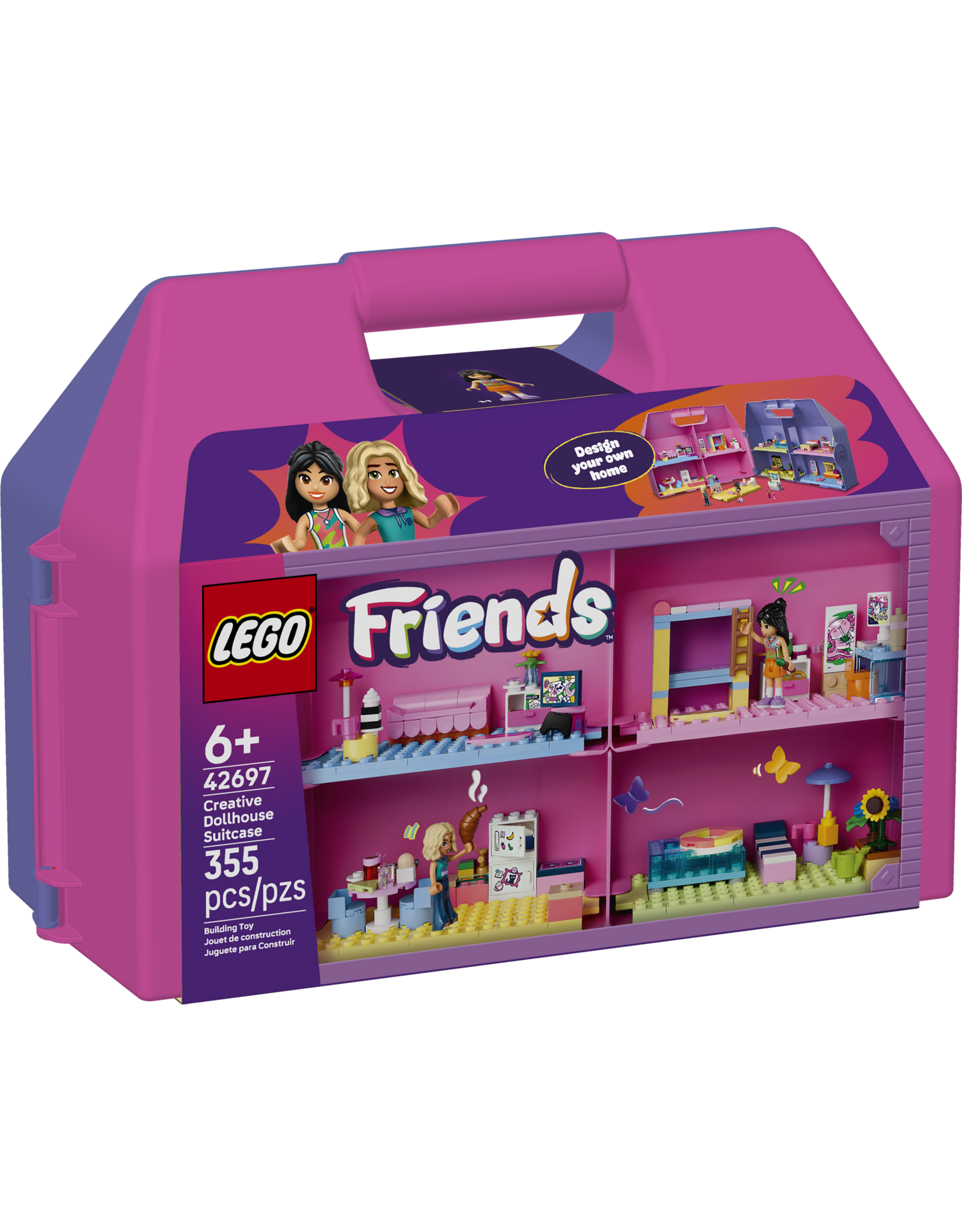 LEGO Friends 42697 Creative Dollhouse Suitcase