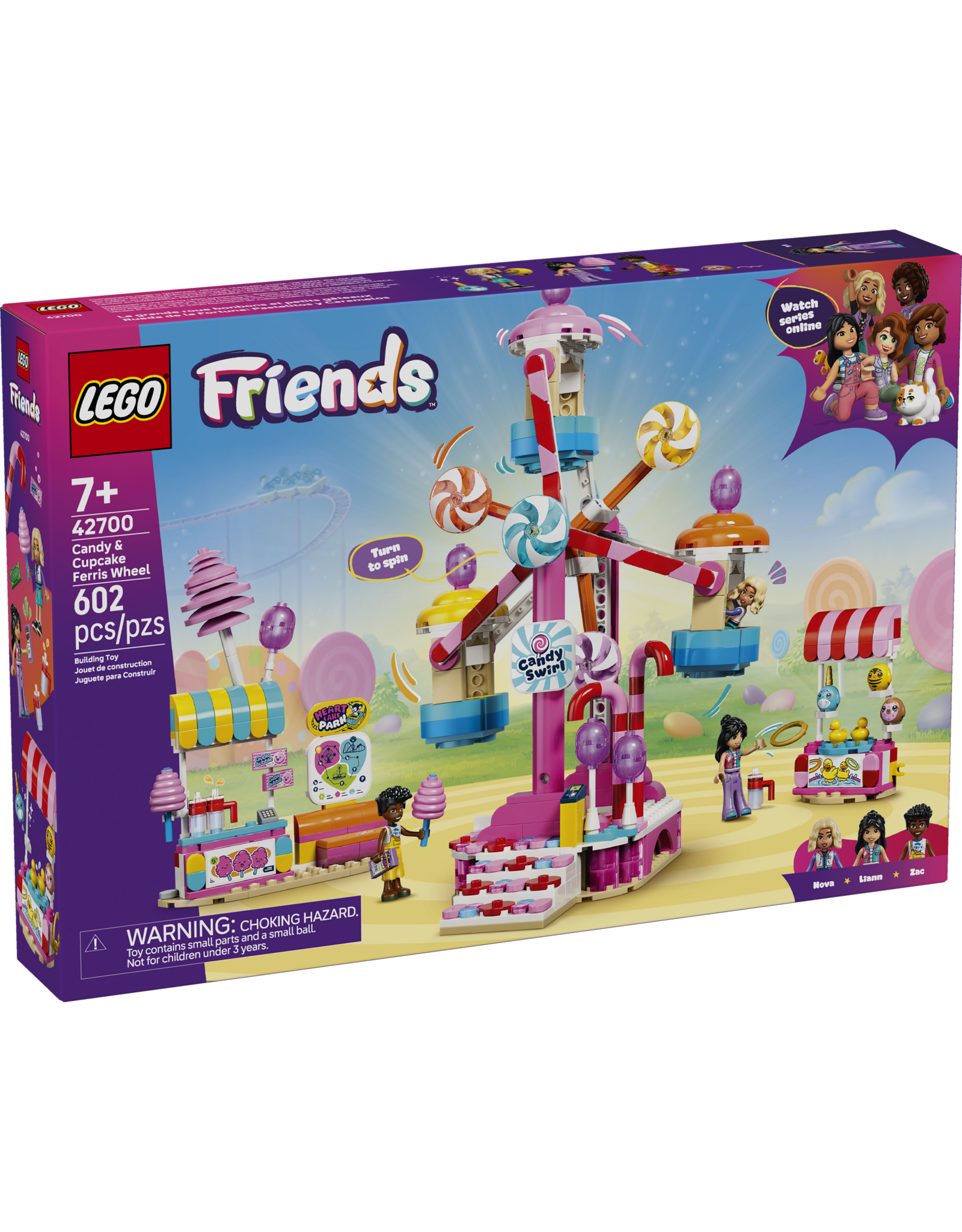 LEGO Friends 42700 Candy & Cupcake Ferris Wheel