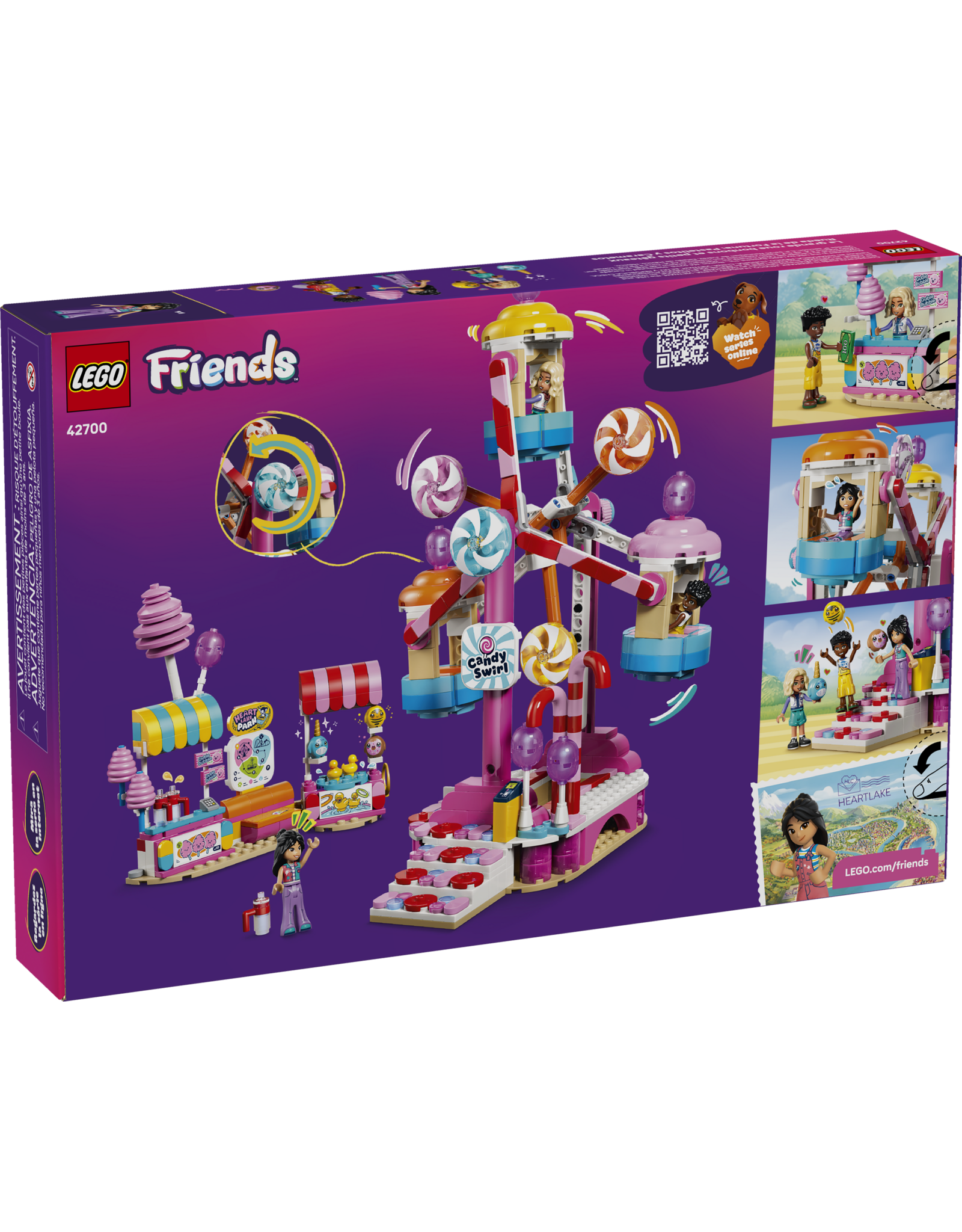 LEGO Friends 42700 Candy & Cupcake Ferris Wheel