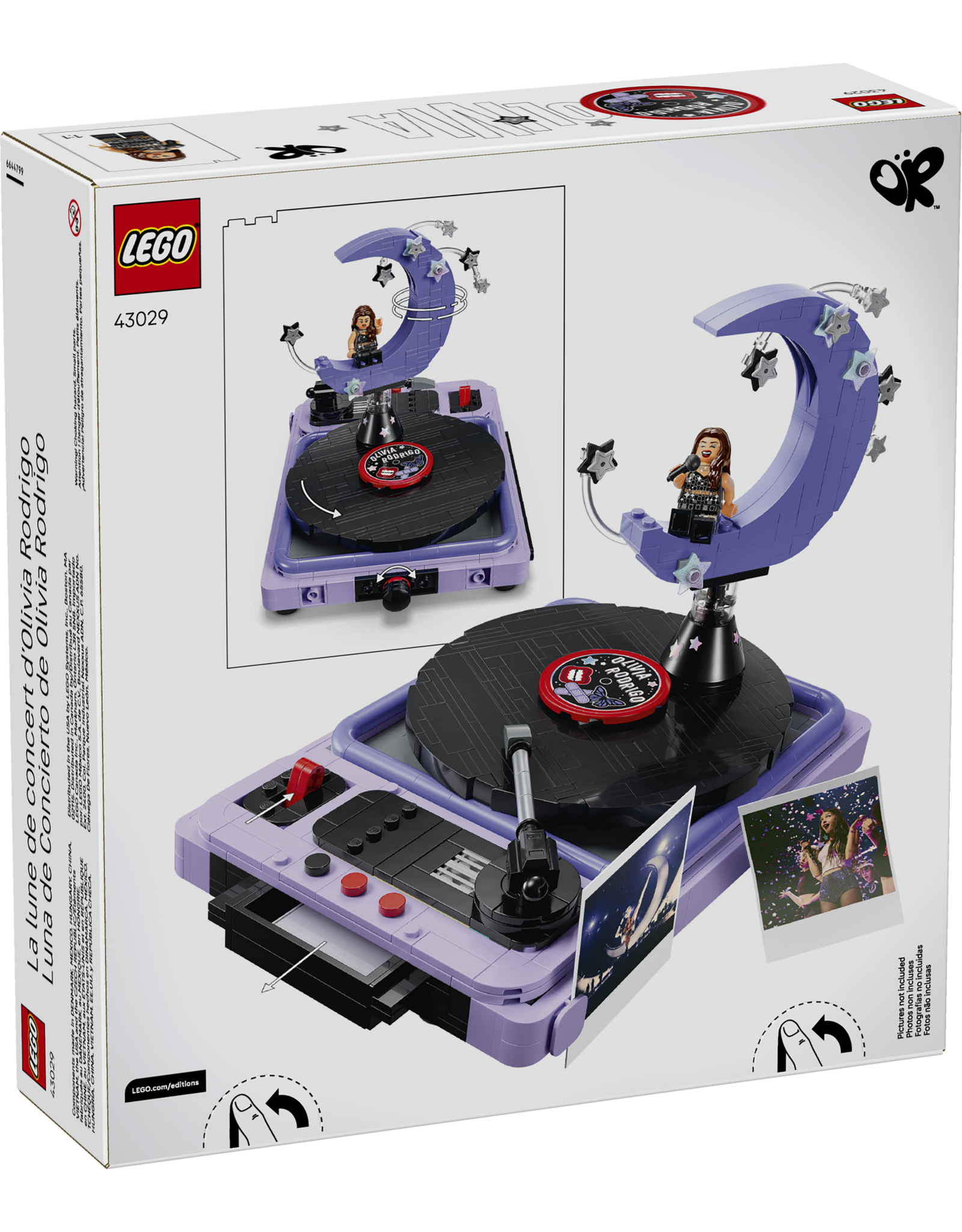 LEGO Editions Music 43029 Olivia Rodrigo's Concert Moon