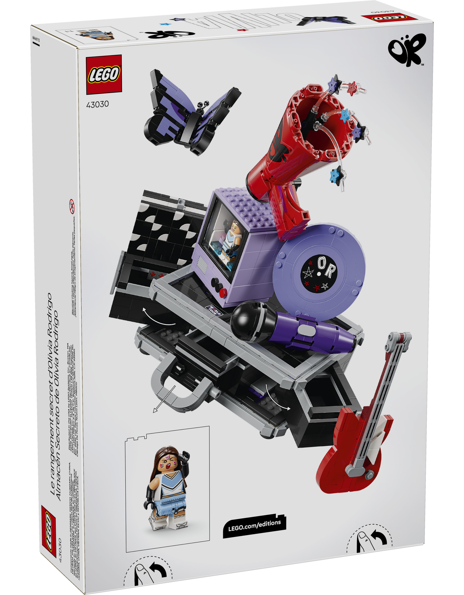 LEGO Editions Music 43030 Olivia Rodrigo's Secret Storage
