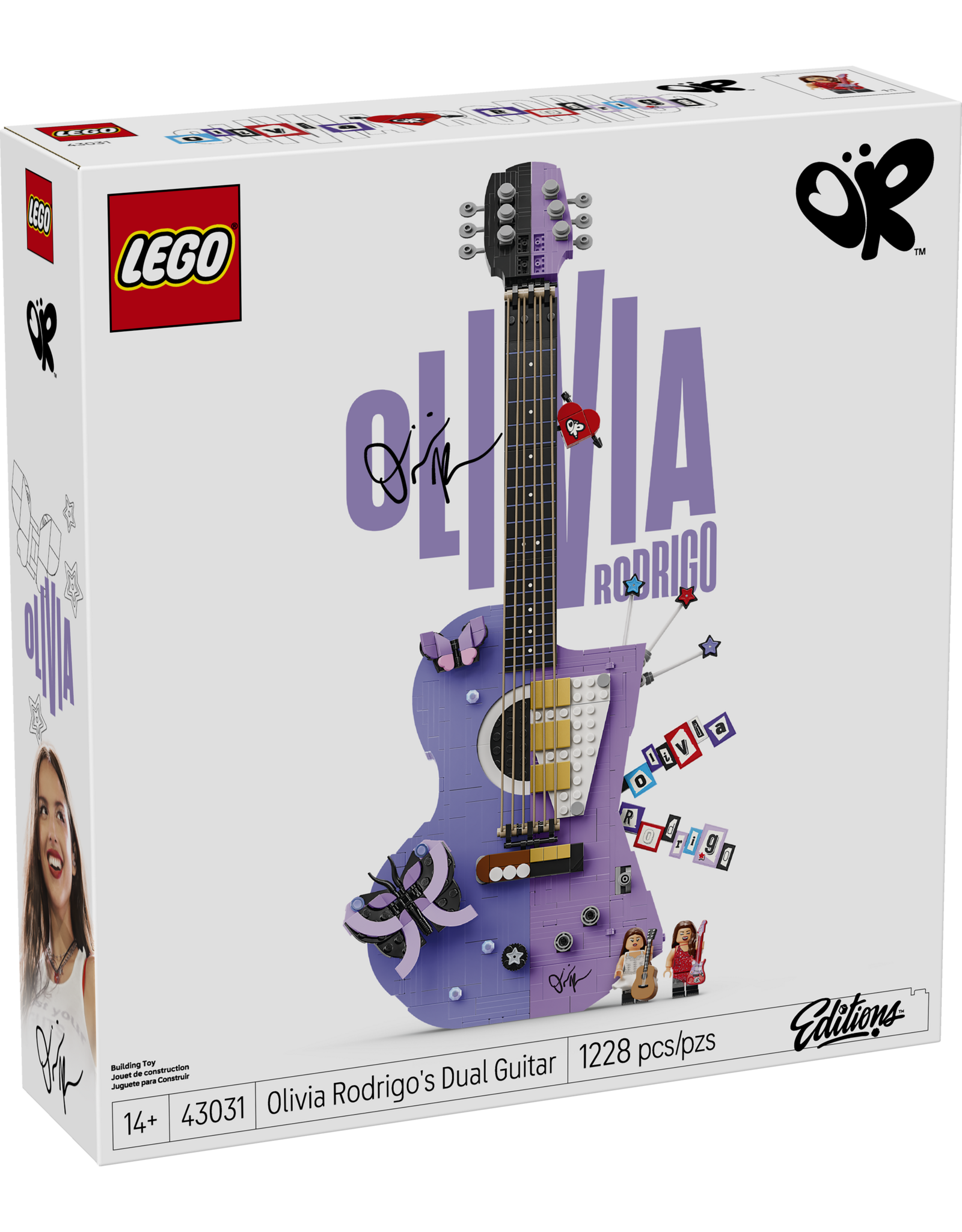 LEGO Editions Music 43031 Olivia Rodrigo's Dual Guitar