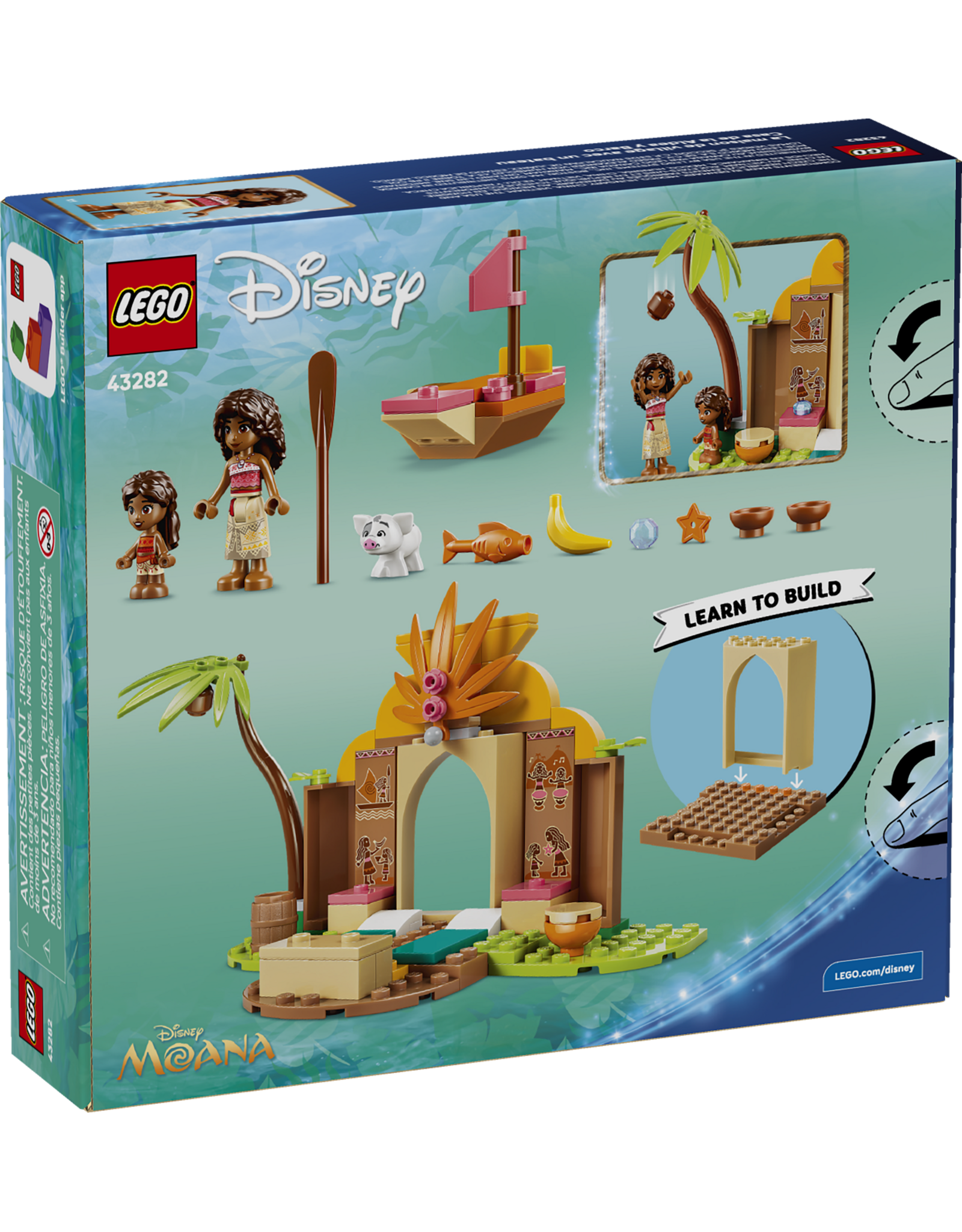 LEGO Disney Princess 43282 Village House & Boat