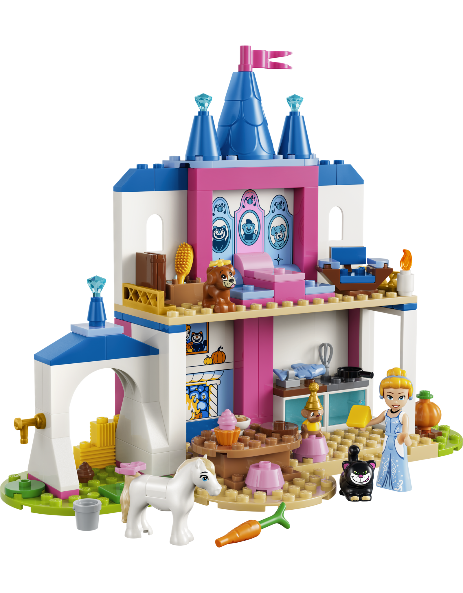 LEGO Disney Princess 43283 Cinderella Animal Friends Castle