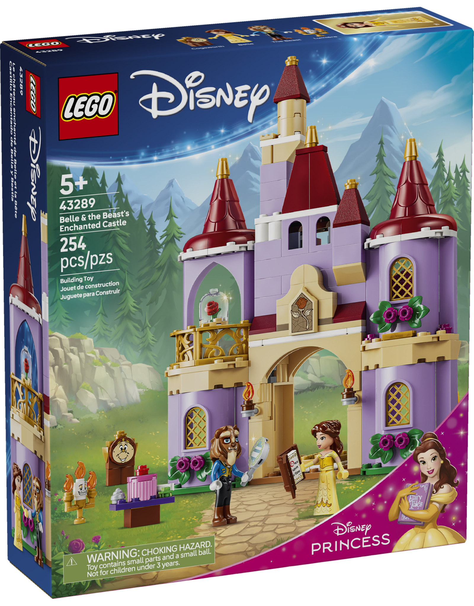LEGO Disney Princess 43289 Belle & the Beast's Enchanted Castle