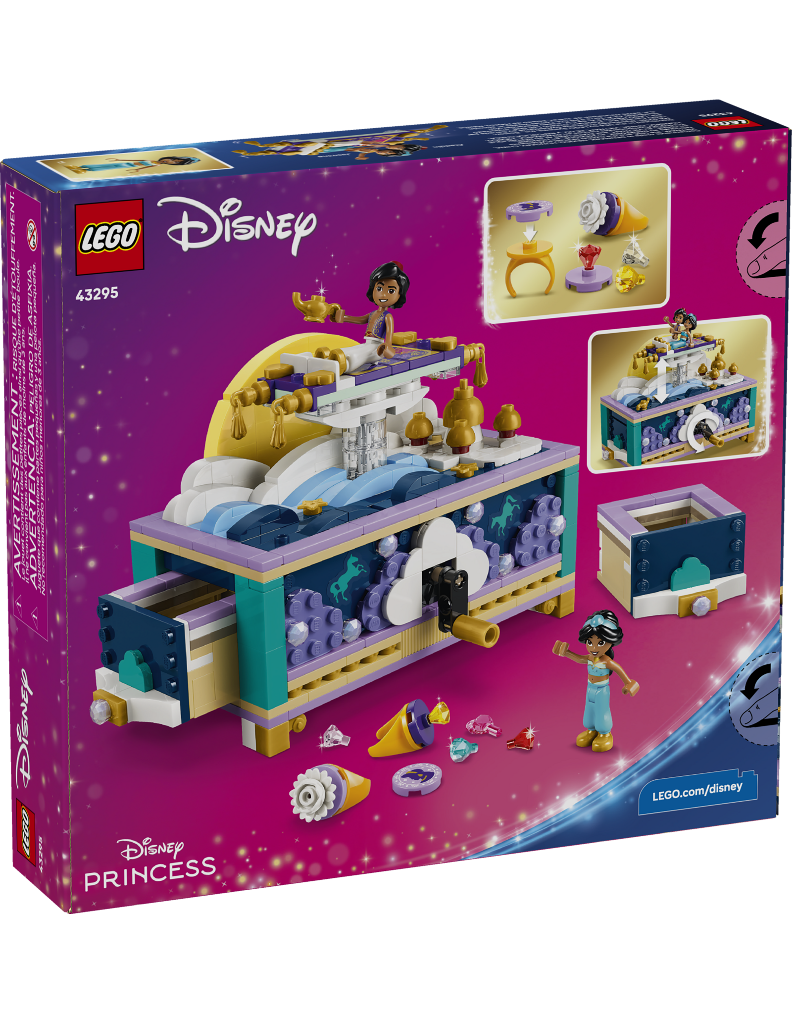 LEGO Disney Princess 43295 Jasmine's Jewelry Box