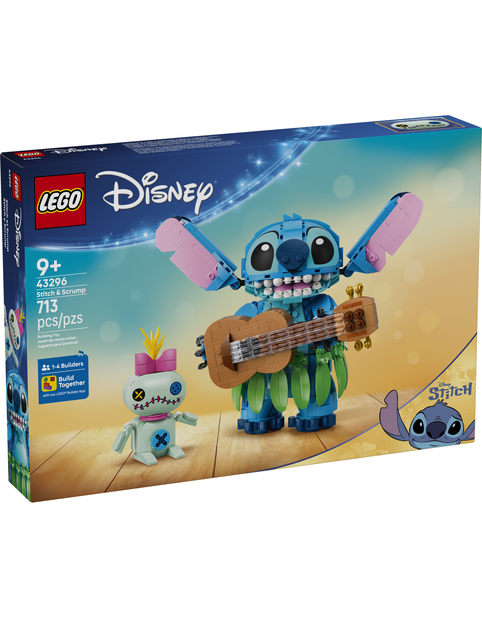 LEGO Disney 43296 Stitch & Scrump