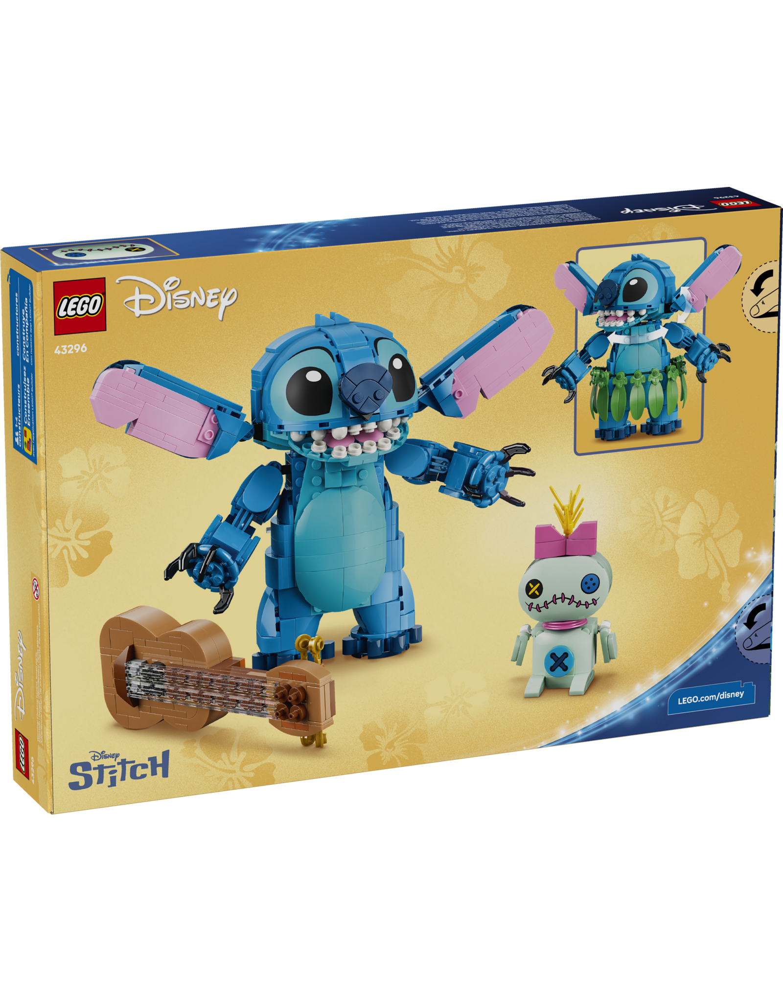 LEGO Disney 43296 Stitch & Scrump