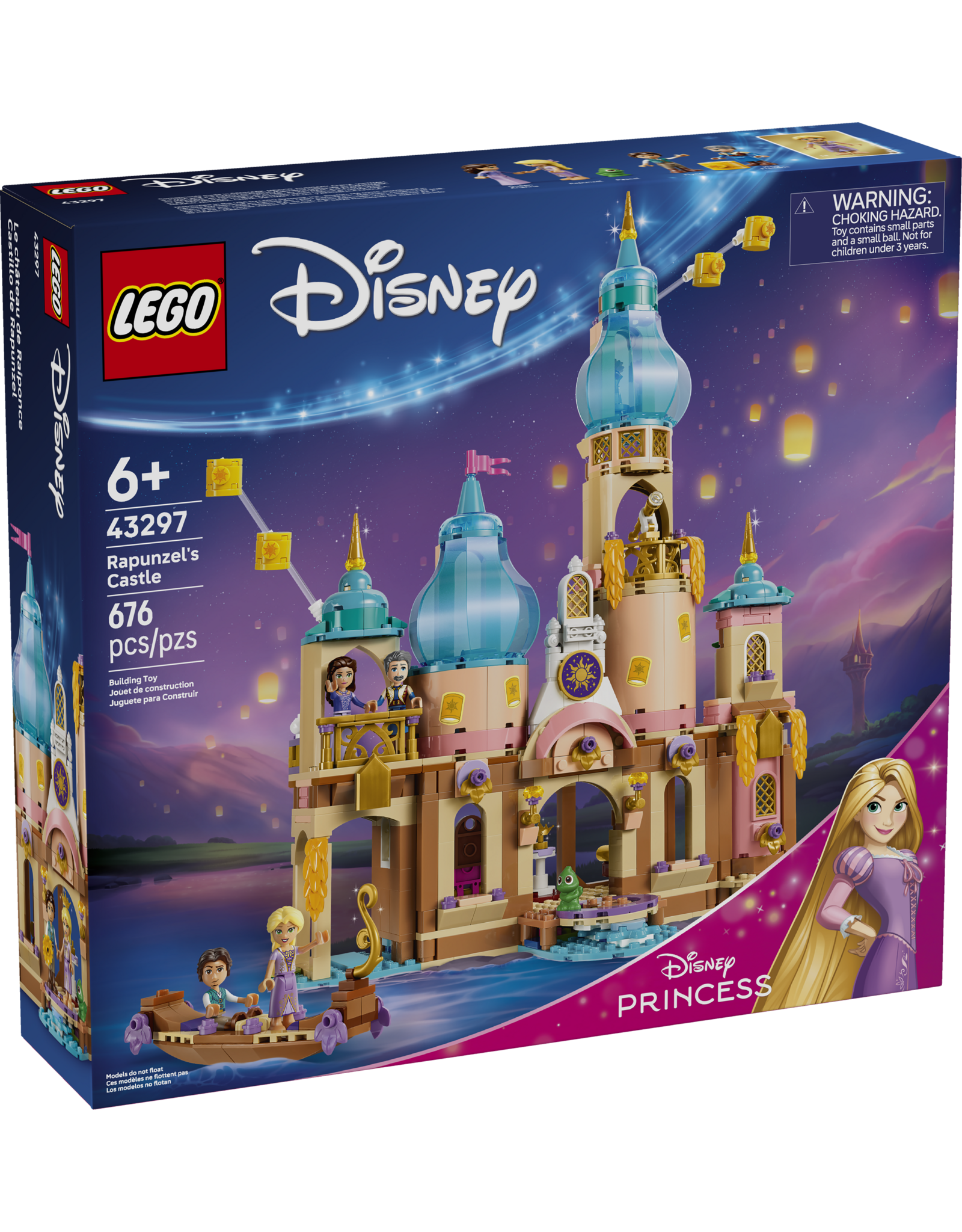 LEGO Disney Princess 43297 Rapunzel's Castle