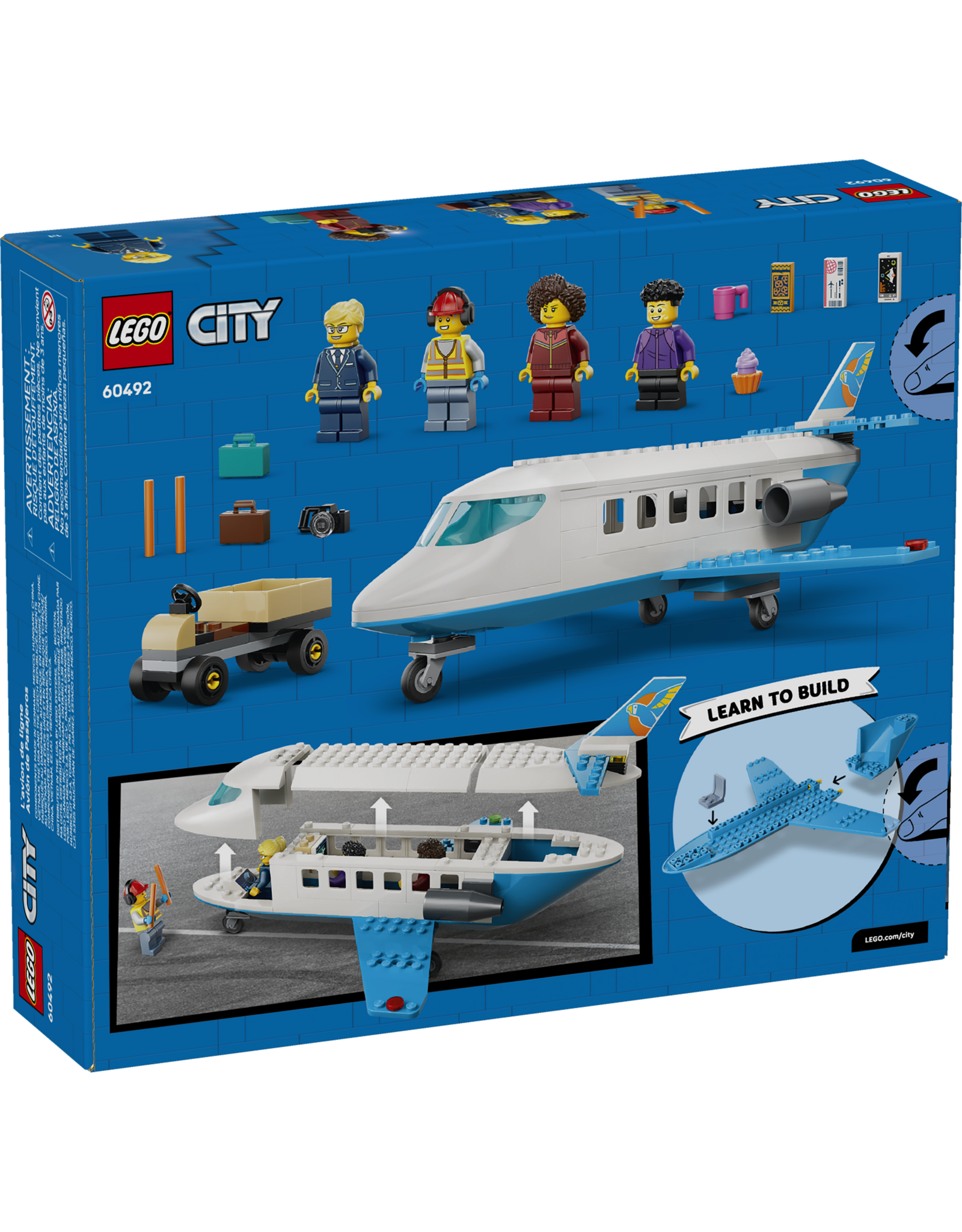 LEGO City Great Vehicles 60492 Passenger Jet