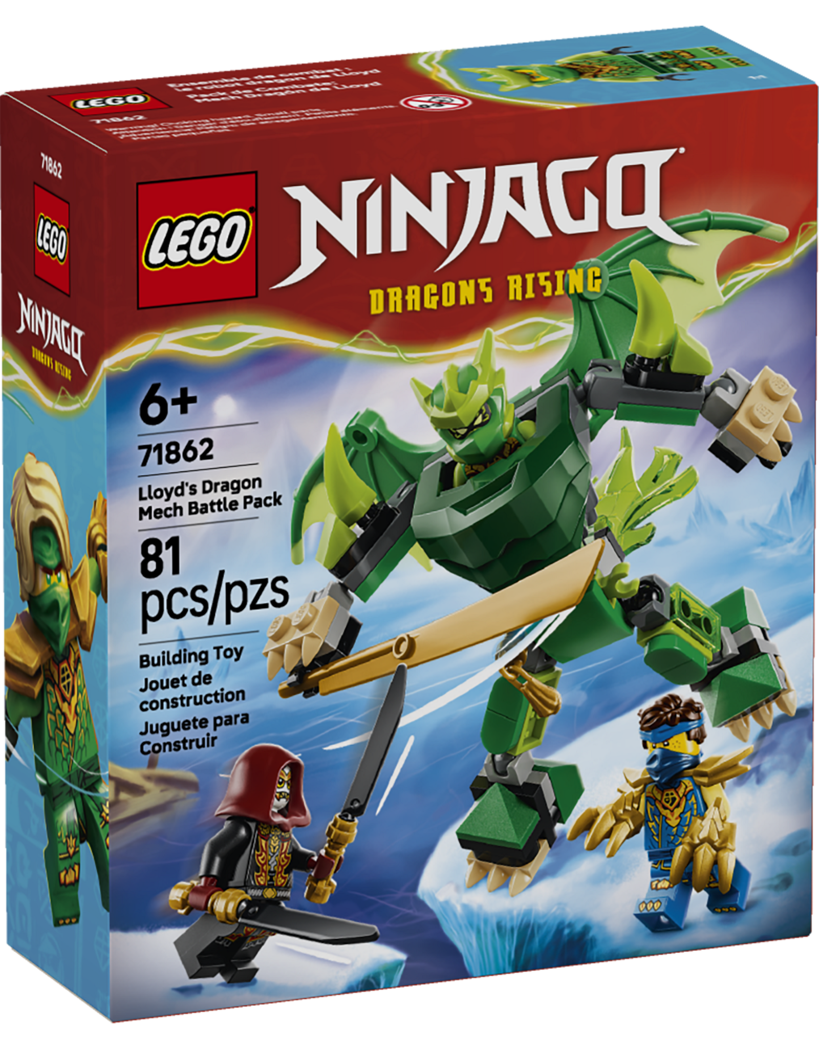 LEGO Ninjago 71862 Lloyd's Dragon Mech Battle Pack