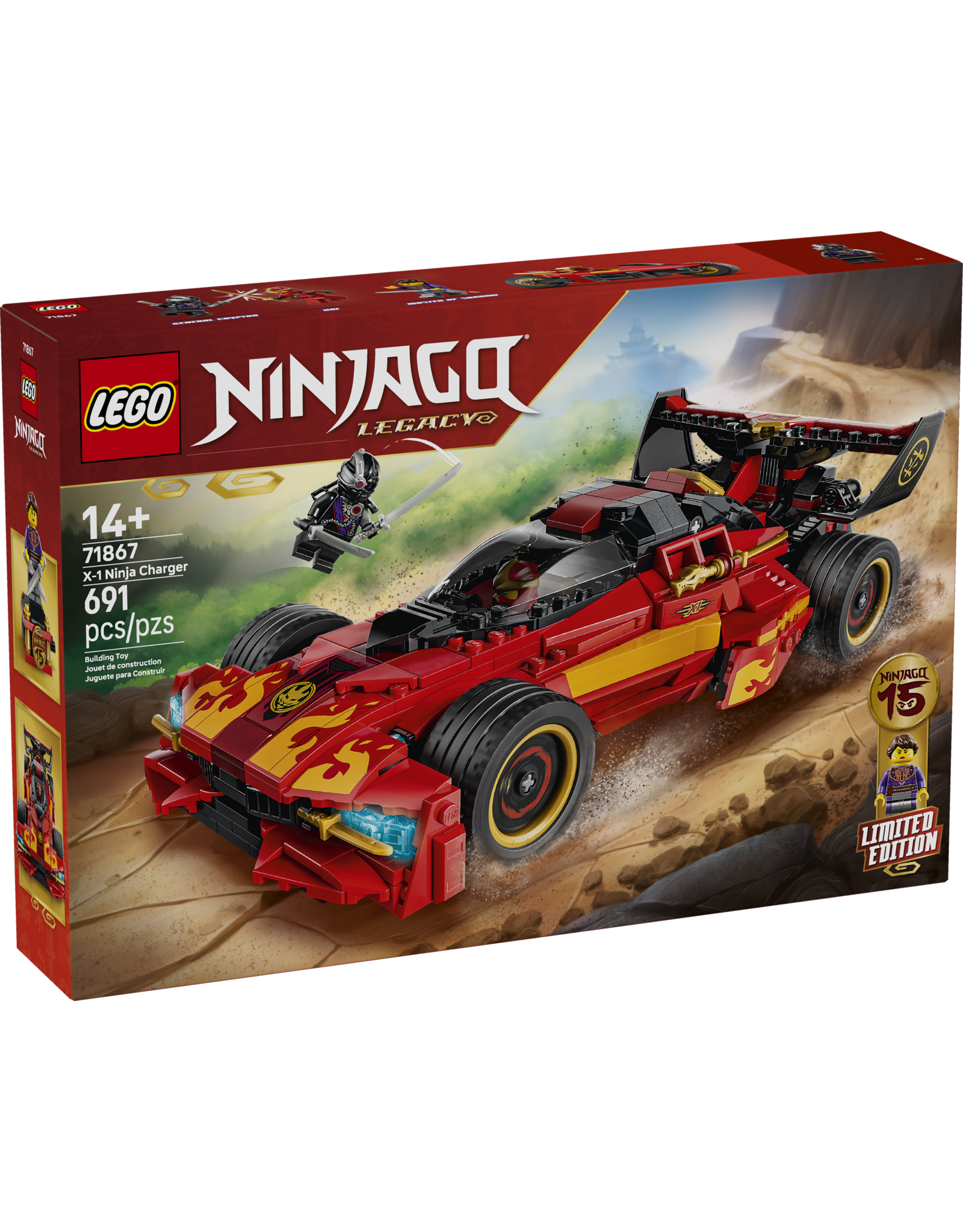 LEGO Ninjago 71867 X-1 Ninja Charger 15th Anniversary